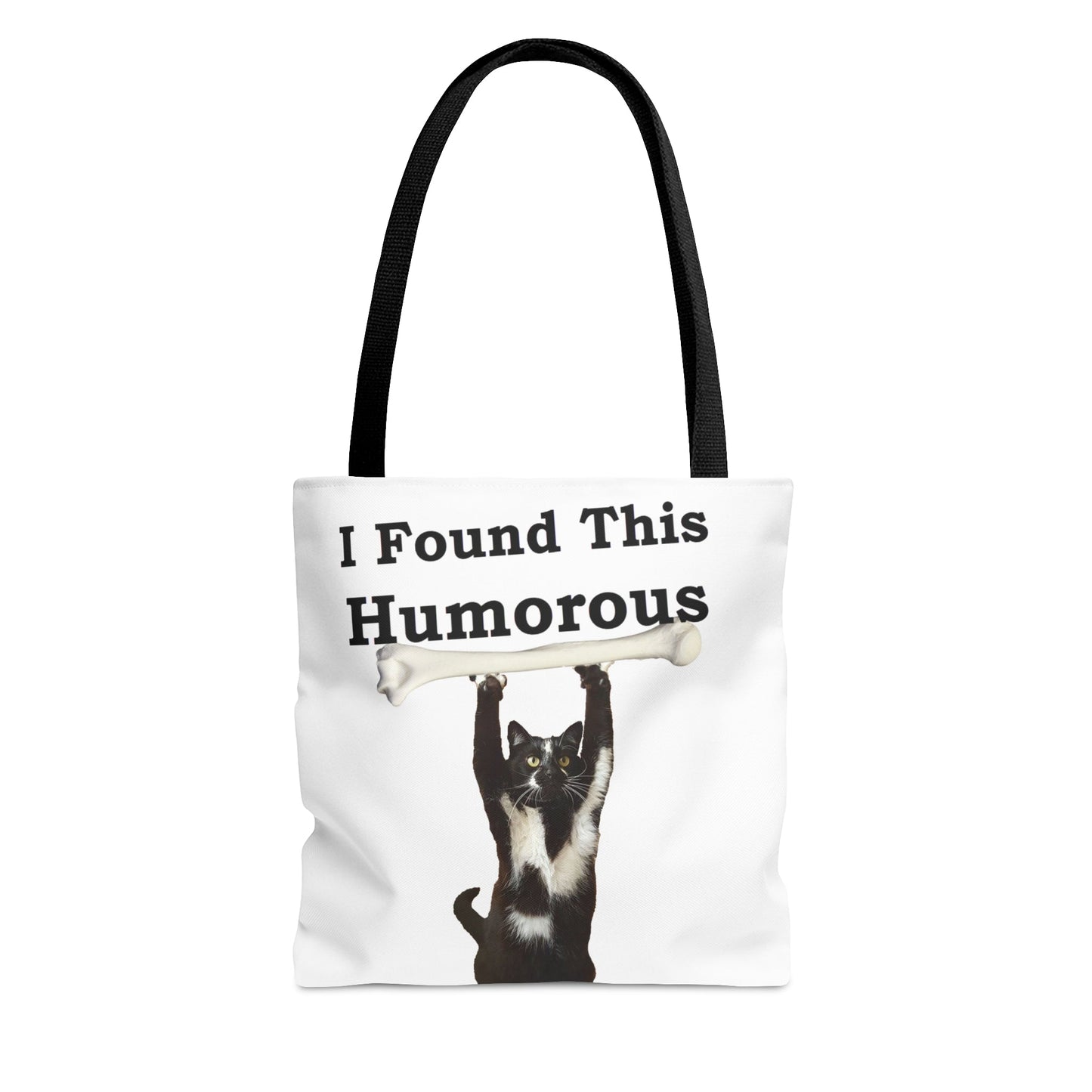 AOP Tote Bag - I Found This Humorous-Bags-Printify-Small-Accessories, All Over Print, Bags, Summer Bestsellers, Totes-PhoneCaseBoss.com