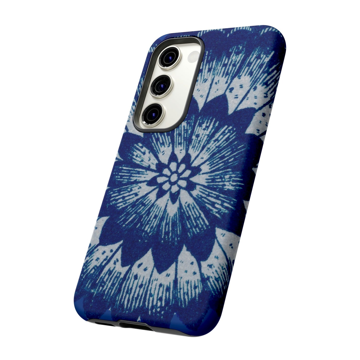Phone Case-BLUE FLOWER | Tough-PhoneCaseBoss-Phone-Best-Phone-Cases