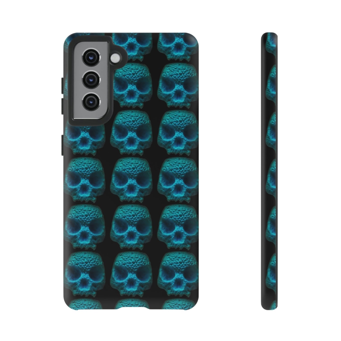 Phone Case-BLUSKULL | Tough-Samsung Galaxy S21-Matte-PhoneCaseBoss-Phone-Best-Phone-Cases