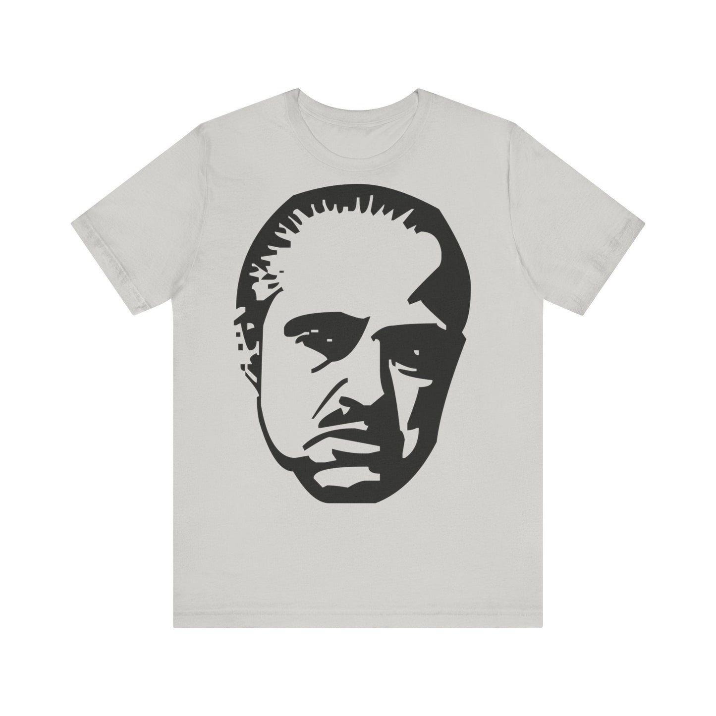 Brando - Unisex Jersey Short Sleeve Tee-T-Shirt-Printify-Bella and Canvas, Crew neck, DTG, Flim, Men's Clothing, Movie Star, Regular fit, shirt, shirts, Short Sleeve Shirt, Spring Sale, T-shirts, The Whole Nother, TheNotherNother, TheWholeNother.com, TV & Film, Unisex, Women's Clothing | Silver,S,,7777642774621-Brando-Unisex-Jersey-Short-Sleeve-Tee-T-Shirt-Bella-and-Canvas-Crew-neck-DTG-Flim-Mens-Clothing-Movie-Star-Regular-fit-shirt-shirts-Short-Sleeve-Shirt-Spring-Sale-T-shirts-The-Whole-N, PhoneCaseBoss