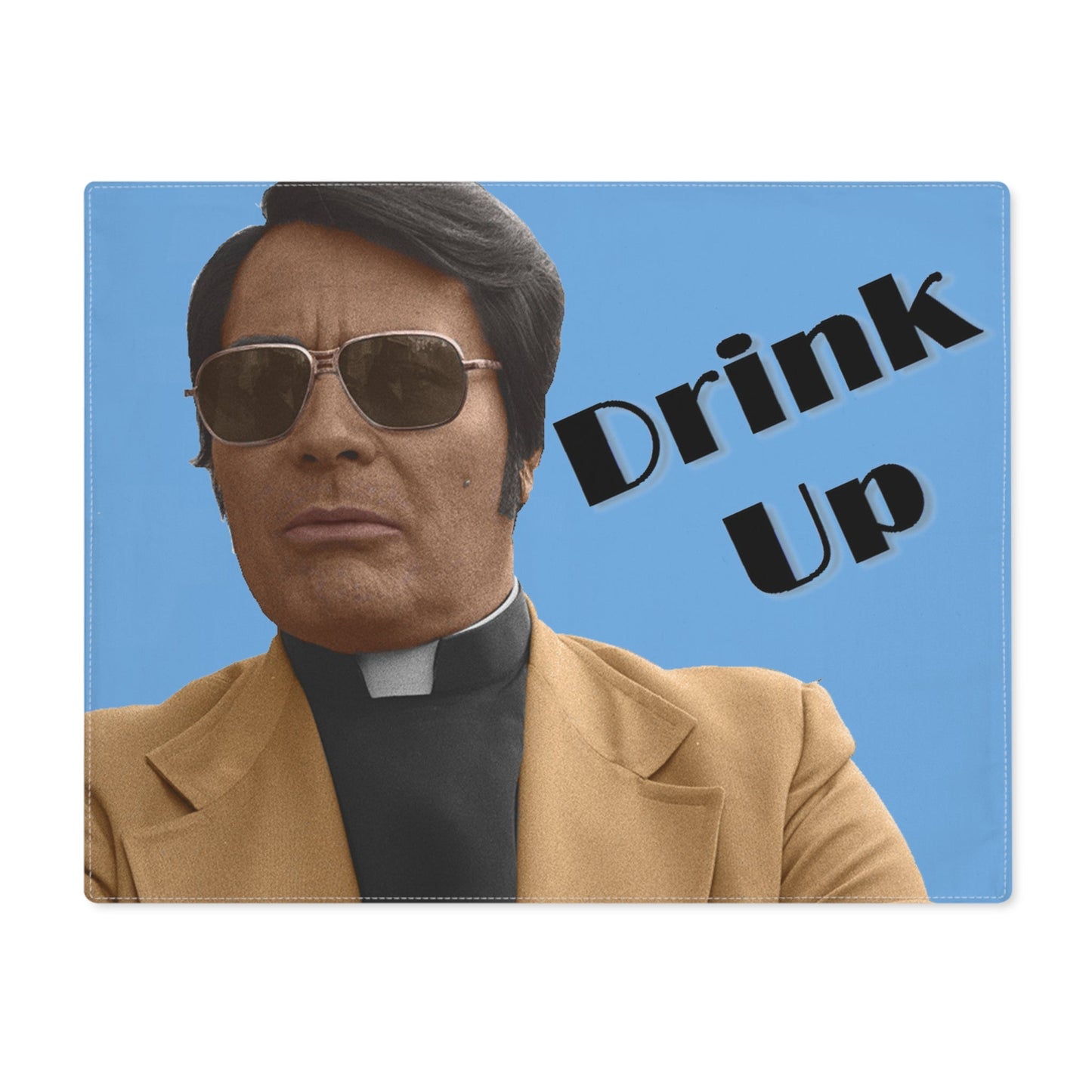 Drink Up - Jim Jones Placemat-Home Decor-Printify-18" × 14"-Art & Wall Decor, Home & Living-PhoneCaseBoss.com