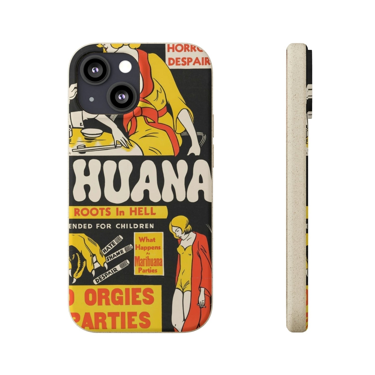 Biodegradeable iPhone Case Earth Friendly Android Phone Case-HUANA | Biocase-iPhone 13 Mini with gift packaging-PhoneCaseBoss-Phone-Best-Phone-Cases