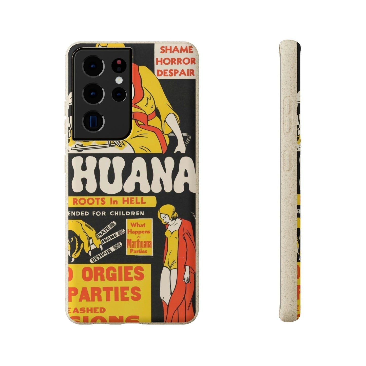 Biodegradeable iPhone Case Earth Friendly Android Phone Case-HUANA | Biocase-Samsung Galaxy S21 Ultra with gift packaging-PhoneCaseBoss-Phone-Best-Phone-Cases