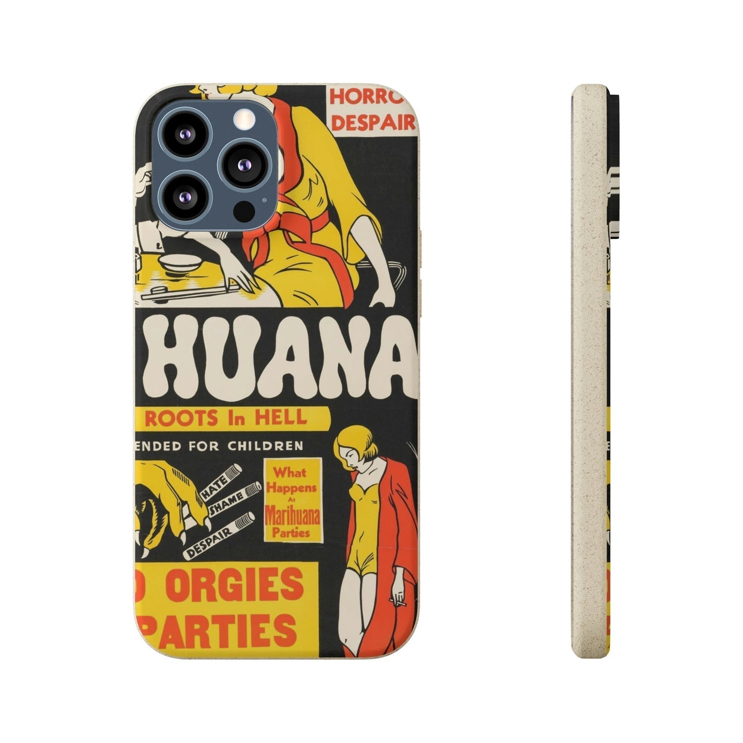 Biodegradeable iPhone Case Earth Friendly Android Phone Case-HUANA | Biocase-iPhone 13 Pro Max-PhoneCaseBoss-Phone-Best-Phone-Cases