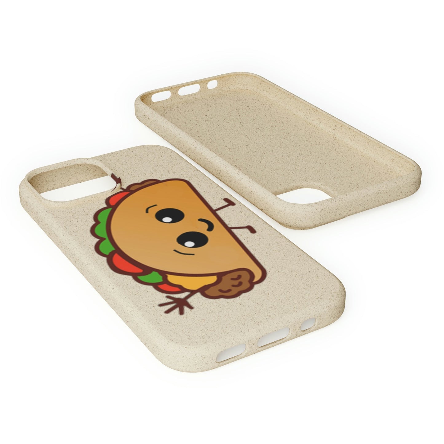Best Phone Case Brands - Biodegradeable iPhone Case Earth Friendly Android Phone Case - Happy Taco Peep - Biodegradable - PhoneCaseBoss