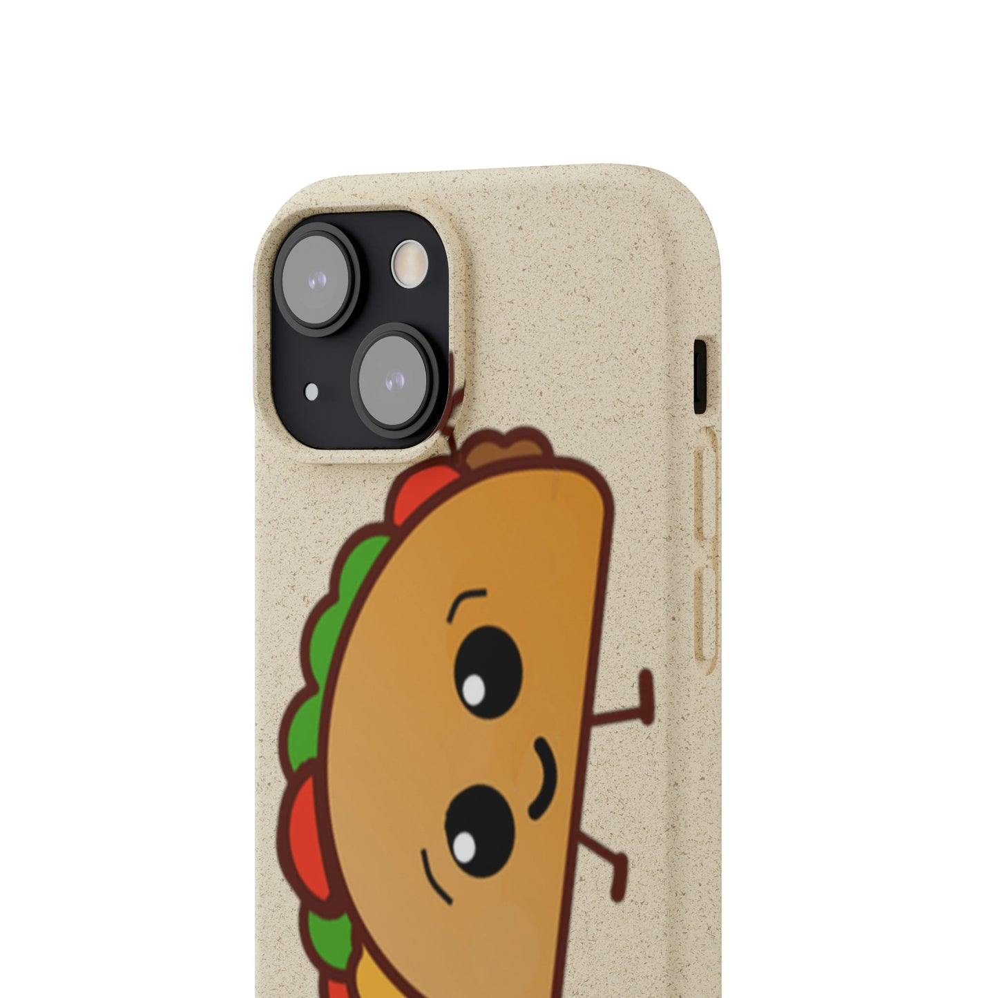 Best Phone Case Brands - Biodegradeable iPhone Case Earth Friendly Android Phone Case - Happy Taco Peep - Biodegradable - PhoneCaseBoss
