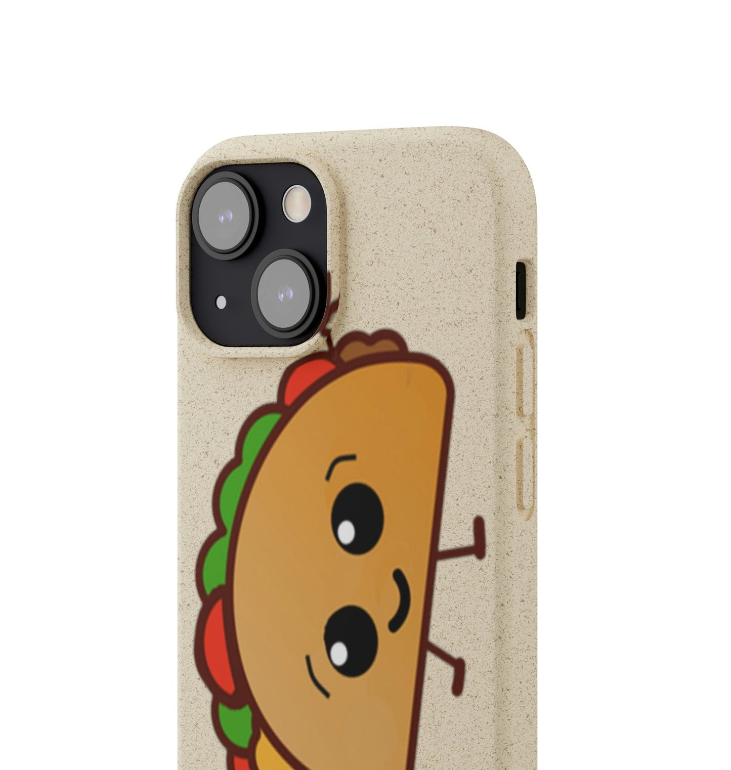 Best Phone Case Brands - Biodegradeable iPhone Case Earth Friendly Android Phone Case - Happy Taco Peep - Biodegradable - PhoneCaseBoss