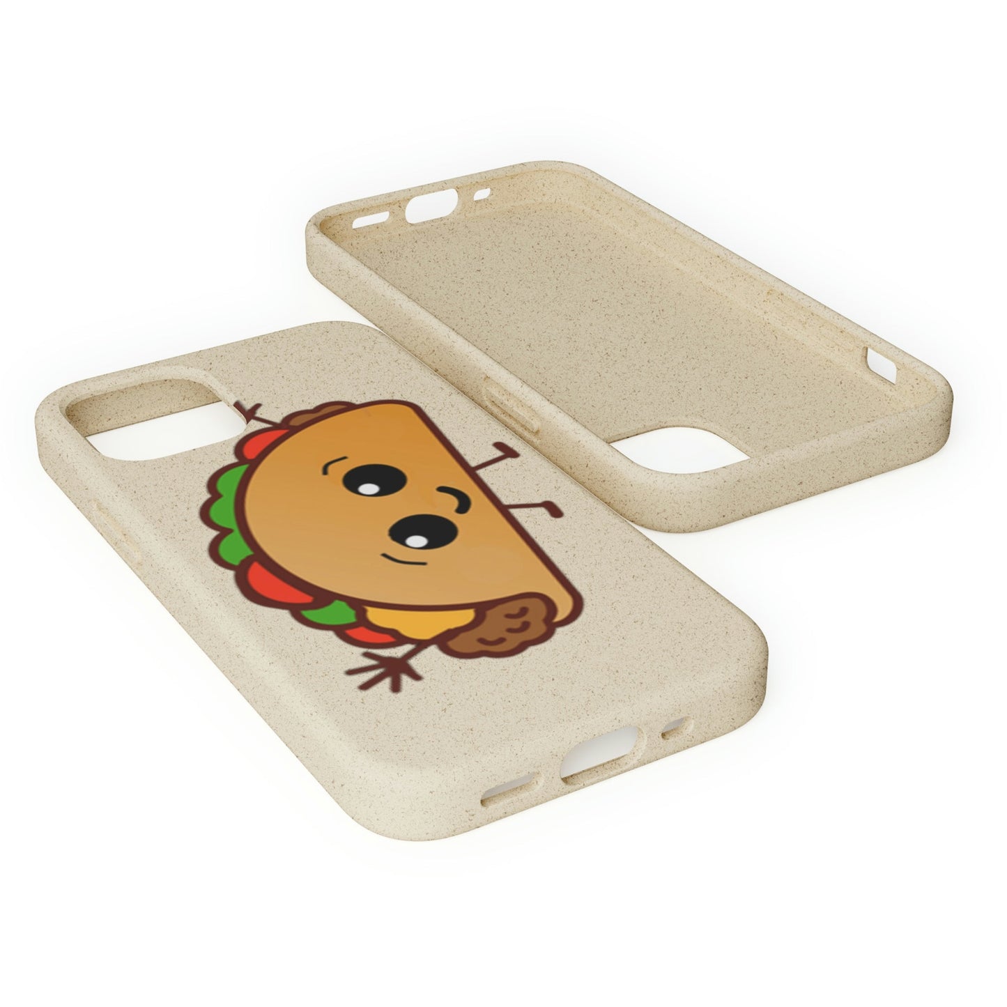 Best Phone Case Brands - Biodegradeable iPhone Case Earth Friendly Android Phone Case - Happy Taco Peep - Biodegradable - PhoneCaseBoss