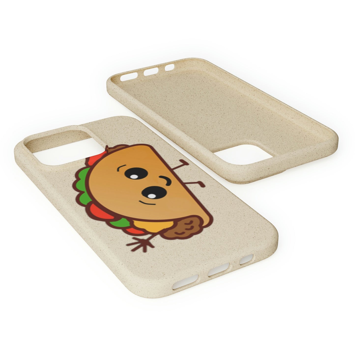 Best Phone Case Brands - Biodegradeable iPhone Case Earth Friendly Android Phone Case - Happy Taco Peep - Biodegradable - PhoneCaseBoss