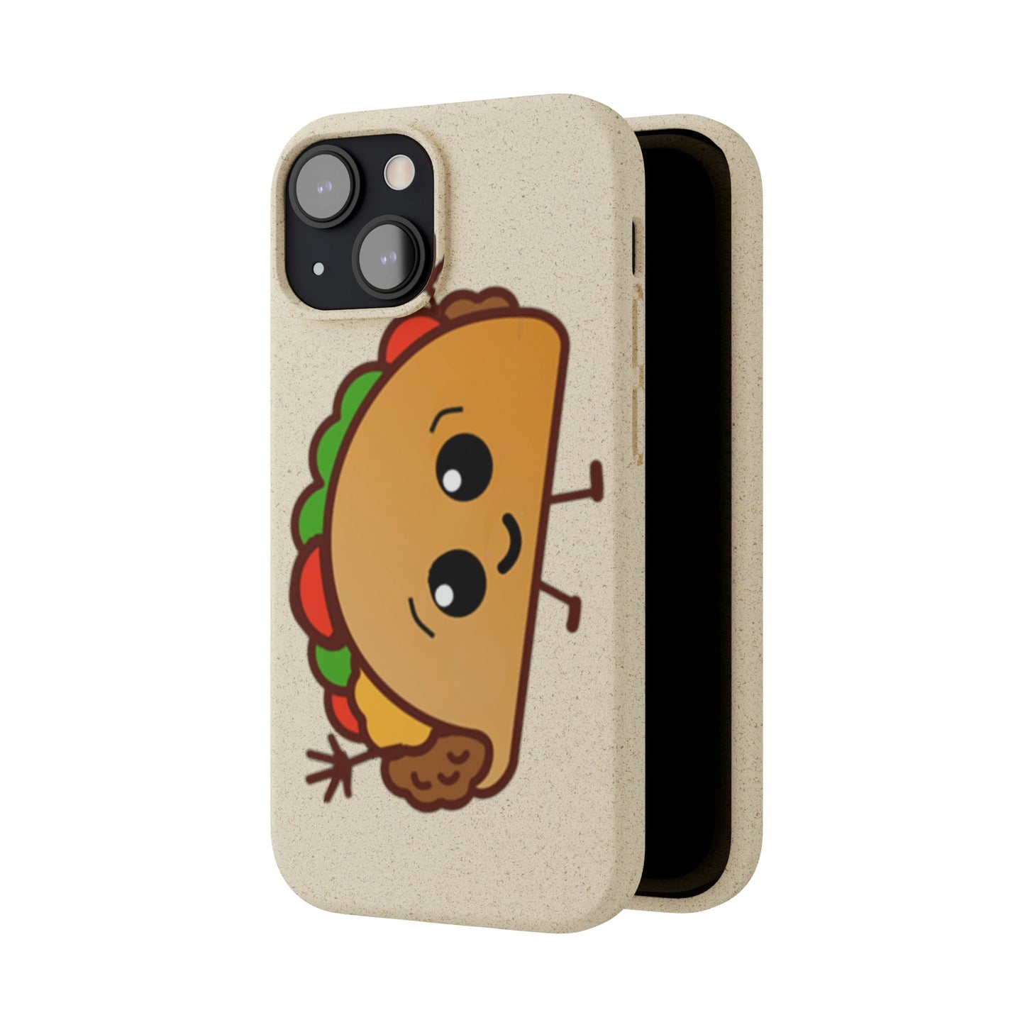 Best Phone Case Brands - Biodegradeable iPhone Case Earth Friendly Android Phone Case - Happy Taco Peep - Biodegradable - PhoneCaseBoss
