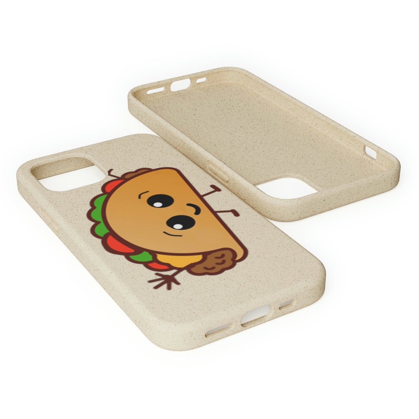 Best Phone Case Brands - Biodegradeable iPhone Case Earth Friendly Android Phone Case - Happy Taco Peep - Biodegradable - PhoneCaseBoss