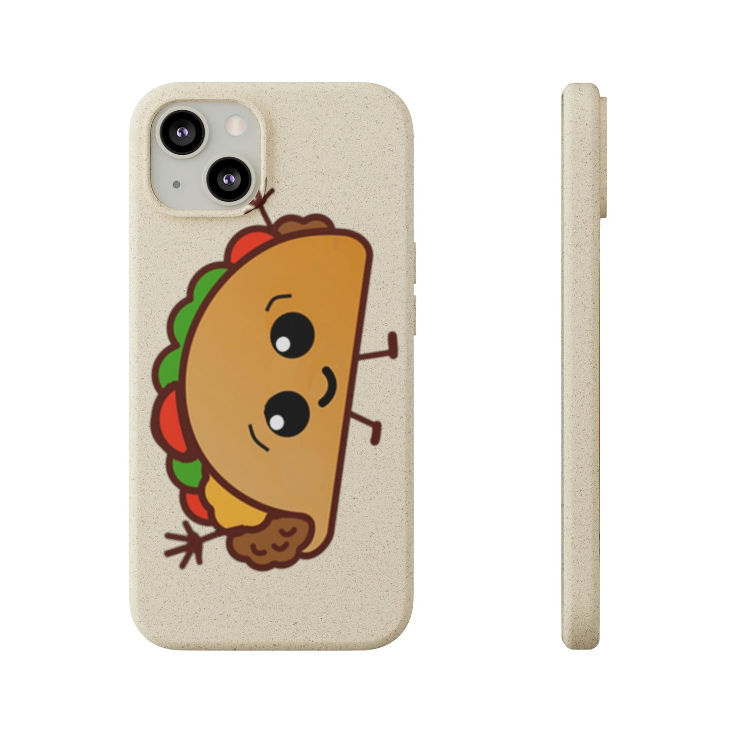 Best Phone Case Brands - Biodegradeable iPhone Case Earth Friendly Android Phone Case - Happy Taco Peep - Biodegradable - PhoneCaseBoss