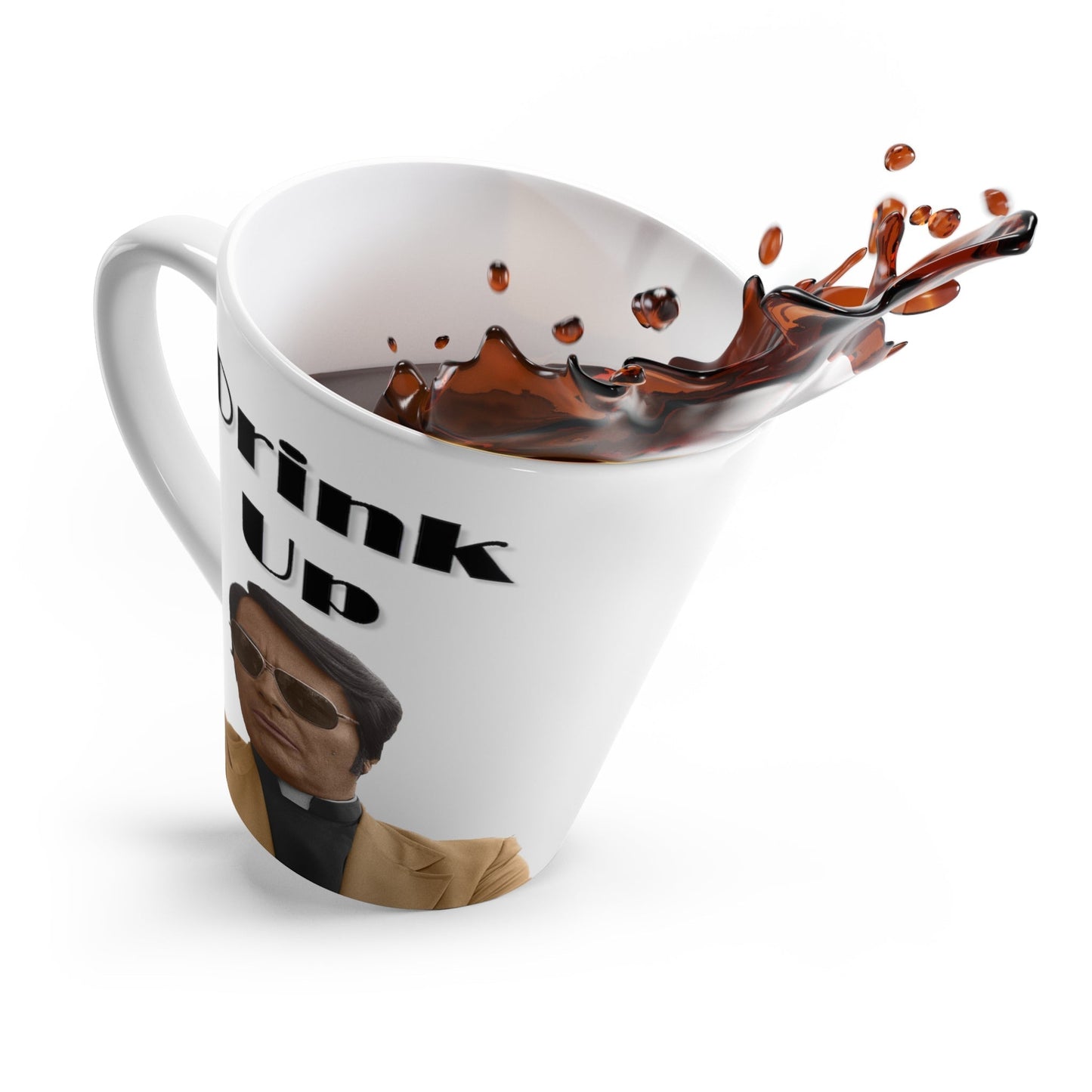 Latte mug - Jim Jones "Drink Up" / "DRINK"-Mug-Printify-Cults, Dark Humor, Home & Living, Mugs, Sublimation, The Whole Nother, White base | 12oz,,,7580419883101-Latte-mug-Jim-Jones-Drink-Up-DRINK-Mug-Cults-Dark-Humor-Home-Living-Mugs-Sublimation-The-Whole-Nother-White-base-12oz-Best-Online-Gift-Shop-4, PhoneCaseBoss | Image-position:4-SKU:[sku}, Barcode: