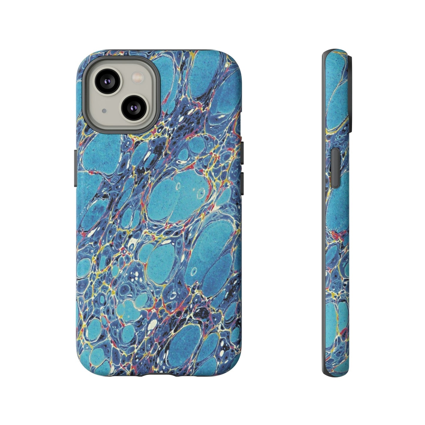 Phone Case-Lazuli Ridge | Tough-iPhone 14-Matte-PhoneCaseBoss-Phone-Best-Phone-Cases