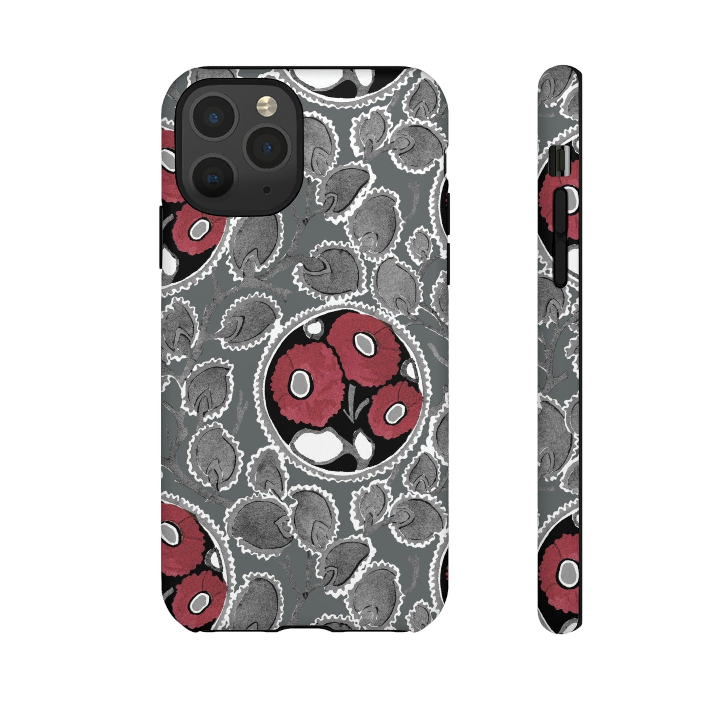 Phone Case-MOODY FLOWER | Tough-iPhone 11 Pro-Matte-PhoneCaseBoss-Phone-Best-Phone-Cases