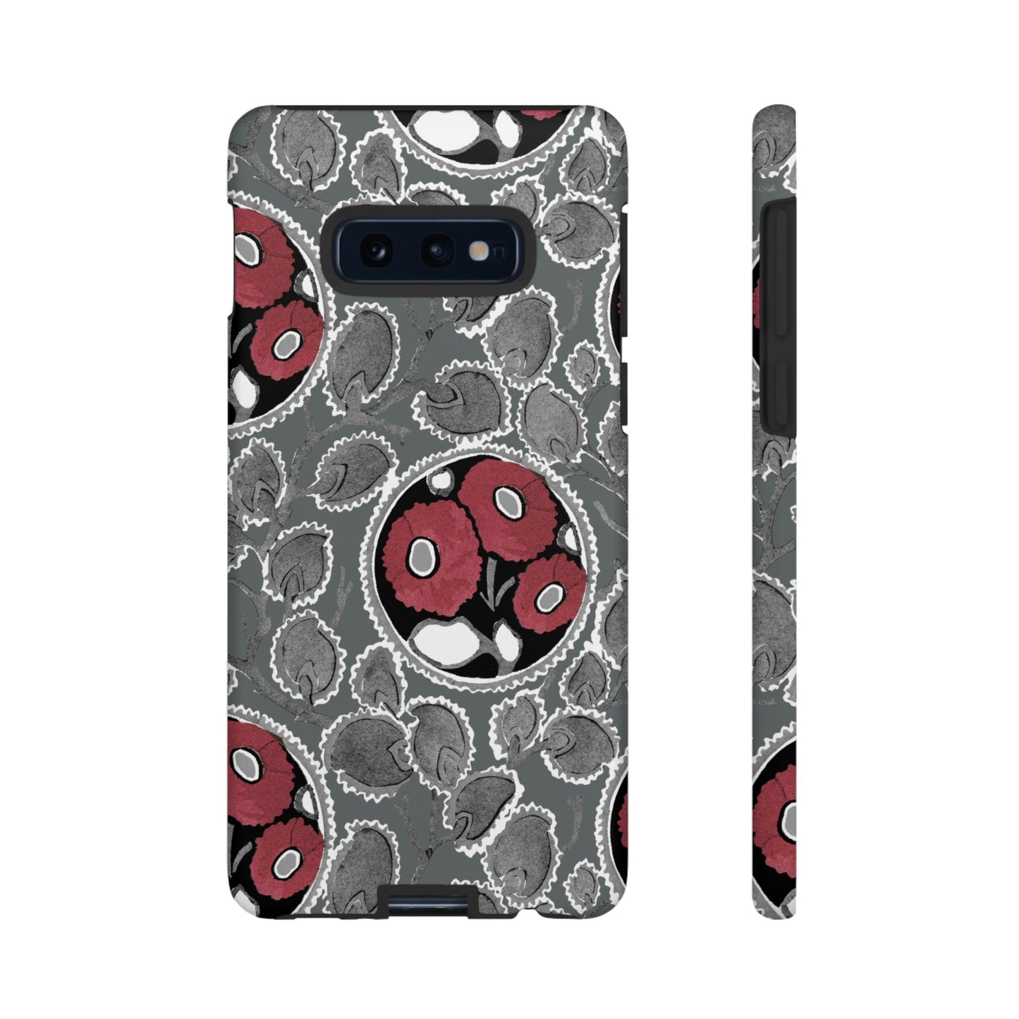 Phone Case-MOODY FLOWER | Tough-Samsung Galaxy S10E-Matte-PhoneCaseBoss-Phone-Best-Phone-Cases