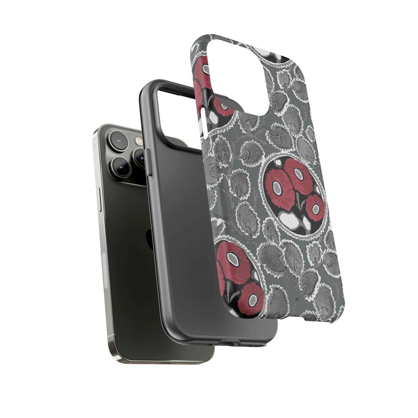 Phone Case-MOODY FLOWER | Tough-PhoneCaseBoss-Phone-Best-Phone-Cases