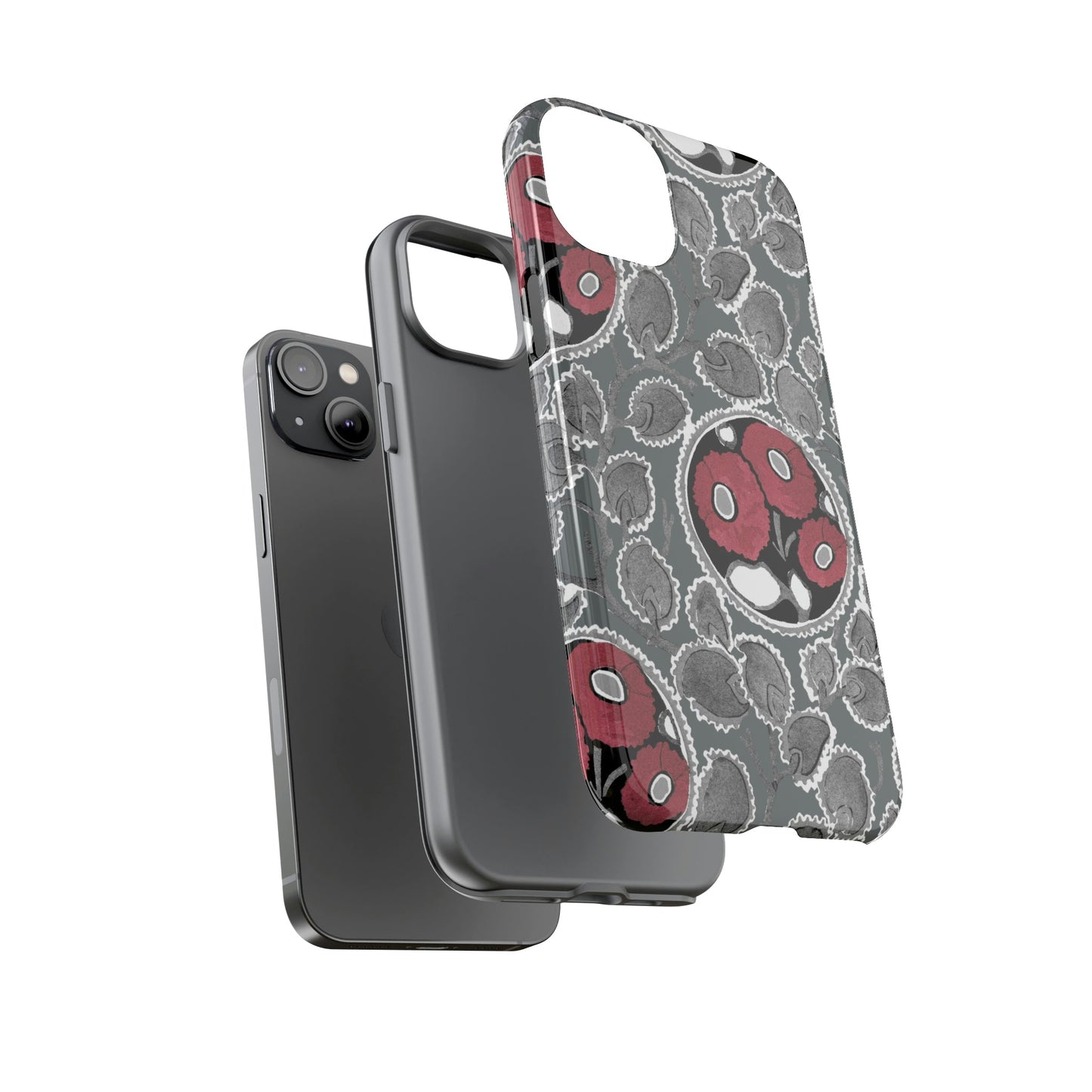 Phone Case-MOODY FLOWER | Tough-PhoneCaseBoss-Phone-Best-Phone-Cases