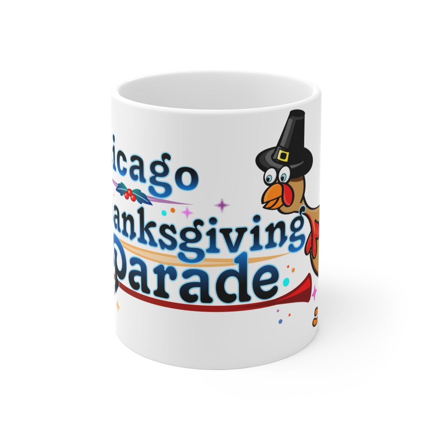 Mug 11oz - Chicago Thanksgiving Parade-Mug-Printify-11 oz, Home & Living, Mugs, Sublimation, White base | 11oz,,,7785757376605-Mug-11oz-Chicago-Thanksgiving-Parade-Mug-11-oz-Home-Living-Mugs-Sublimation-White-base-11oz-Best-Online-Gift-Shop, PhoneCaseBoss | Image-position:1-SKU:[sku}, Barcode: