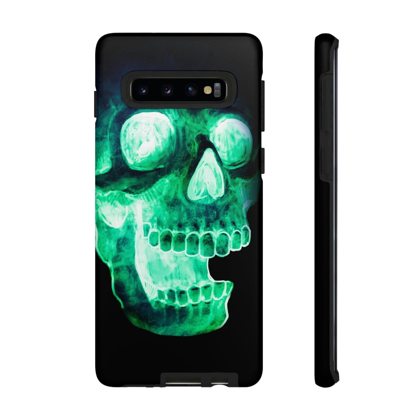 Phone Case-NEON SKULL | Tough-Samsung Galaxy S10-Matte-PhoneCaseBoss-Phone-Best-Phone-Cases