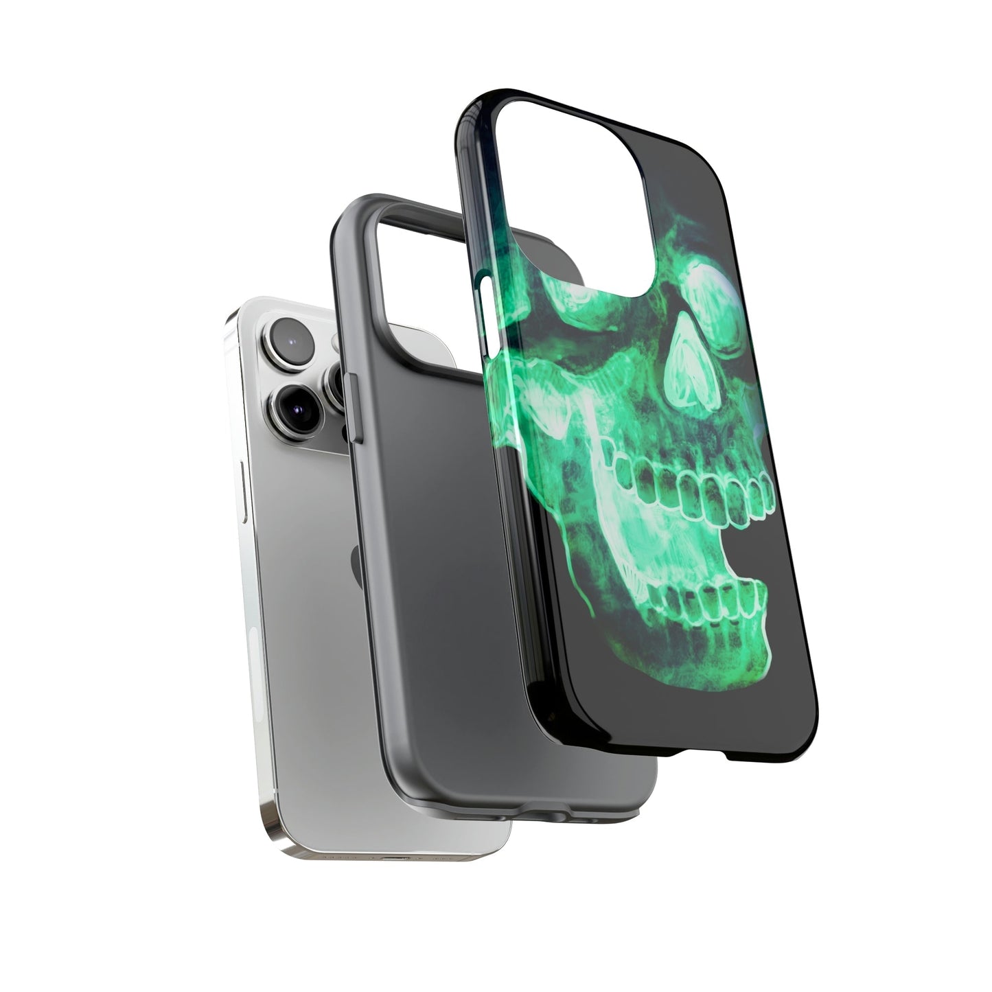 Phone Case-NEON SKULL | Tough-PhoneCaseBoss-Phone-Best-Phone-Cases