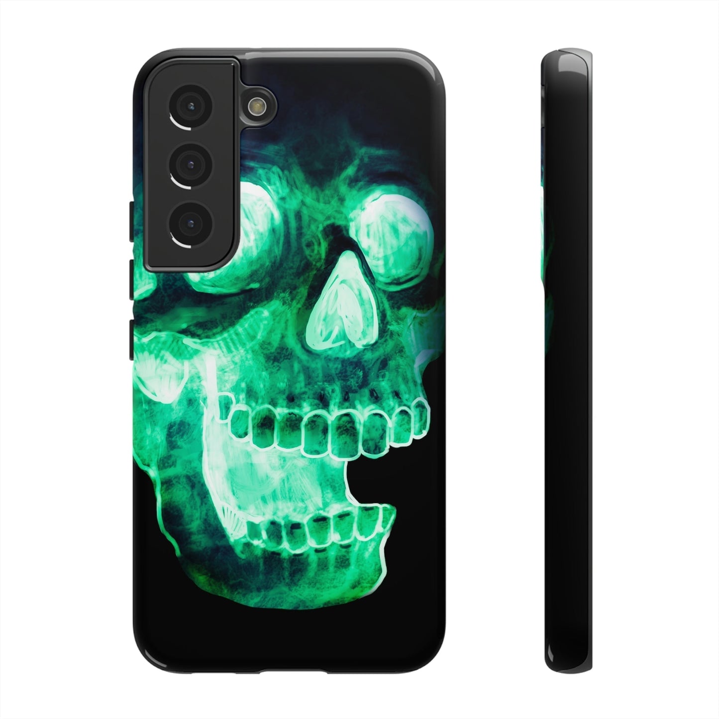 Phone Case-NEON SKULL | Tough-Samsung Galaxy S22-Glossy-PhoneCaseBoss-Phone-Best-Phone-Cases