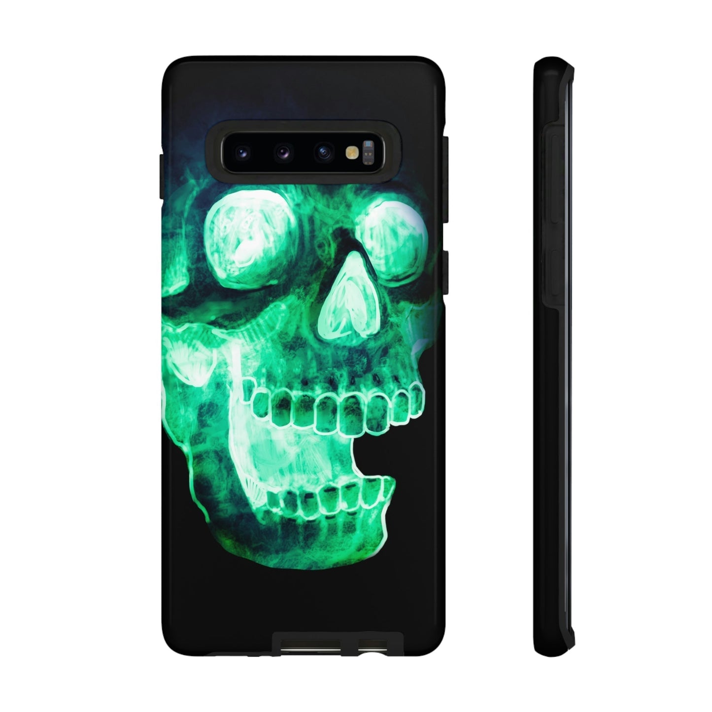 Phone Case-NEON SKULL | Tough-Samsung Galaxy S10-Glossy-PhoneCaseBoss-Phone-Best-Phone-Cases