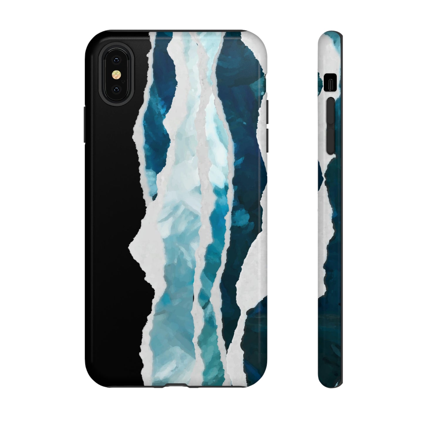 Phone Case-PAINTED WAVES | Tough-iPhone XS MAX-Glossy-PhoneCaseBoss-Phone-Best-Phone-Cases