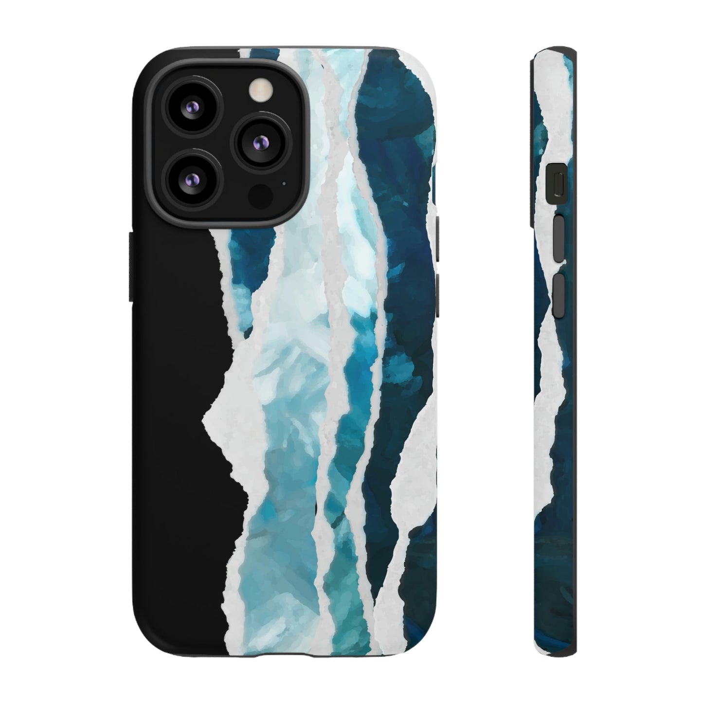 Phone Case-PAINTED WAVES | Tough-iPhone 13 Pro-Matte-PhoneCaseBoss-Phone-Best-Phone-Cases