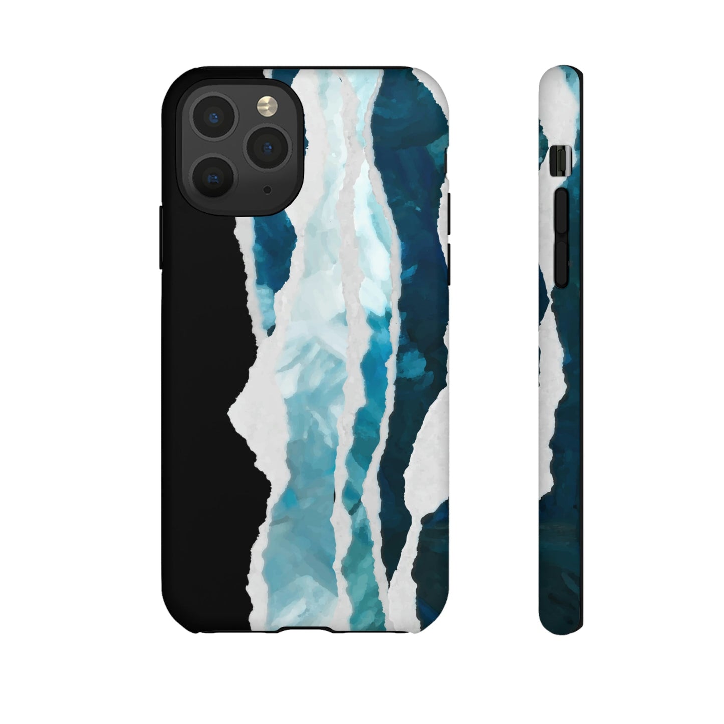 Phone Case-PAINTED WAVES | Tough-iPhone 11 Pro-Matte-PhoneCaseBoss-Phone-Best-Phone-Cases