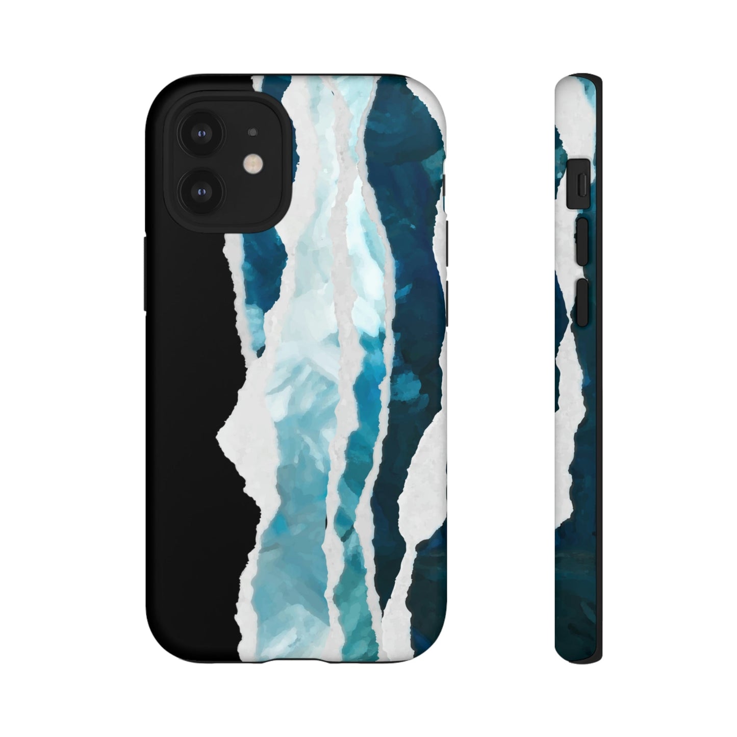 Phone Case-PAINTED WAVES | Tough-iPhone 12 Mini-Matte-PhoneCaseBoss-Phone-Best-Phone-Cases