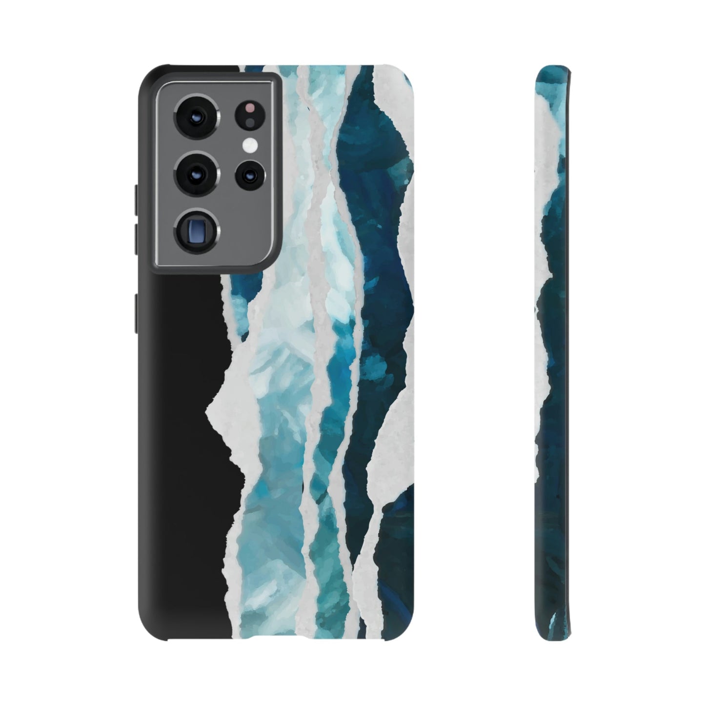 Phone Case-PAINTED WAVES | Tough-Samsung Galaxy S21 Ultra-Matte-PhoneCaseBoss-Phone-Best-Phone-Cases