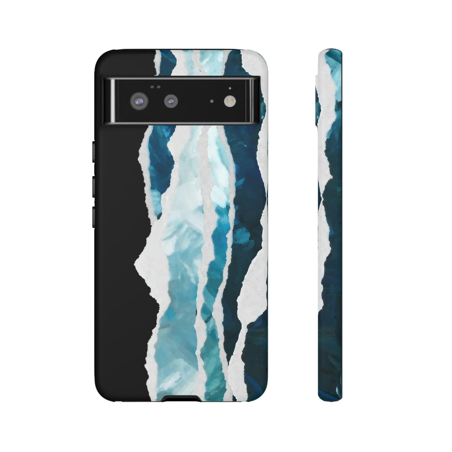 Phone Case-PAINTED WAVES | Tough-Google Pixel 6-Matte-PhoneCaseBoss-Phone-Best-Phone-Cases