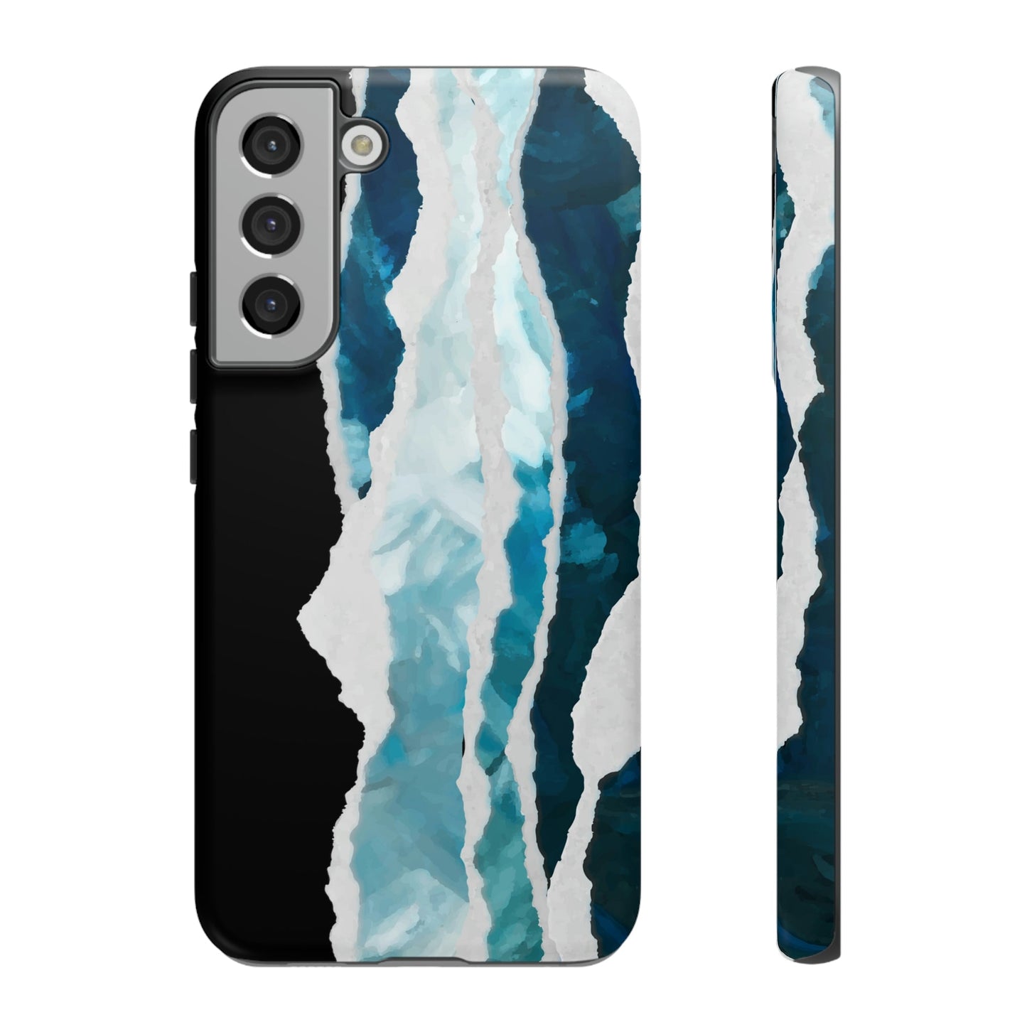 Phone Case-PAINTED WAVES | Tough-Samsung Galaxy S22 Plus-Matte-PhoneCaseBoss-Phone-Best-Phone-Cases
