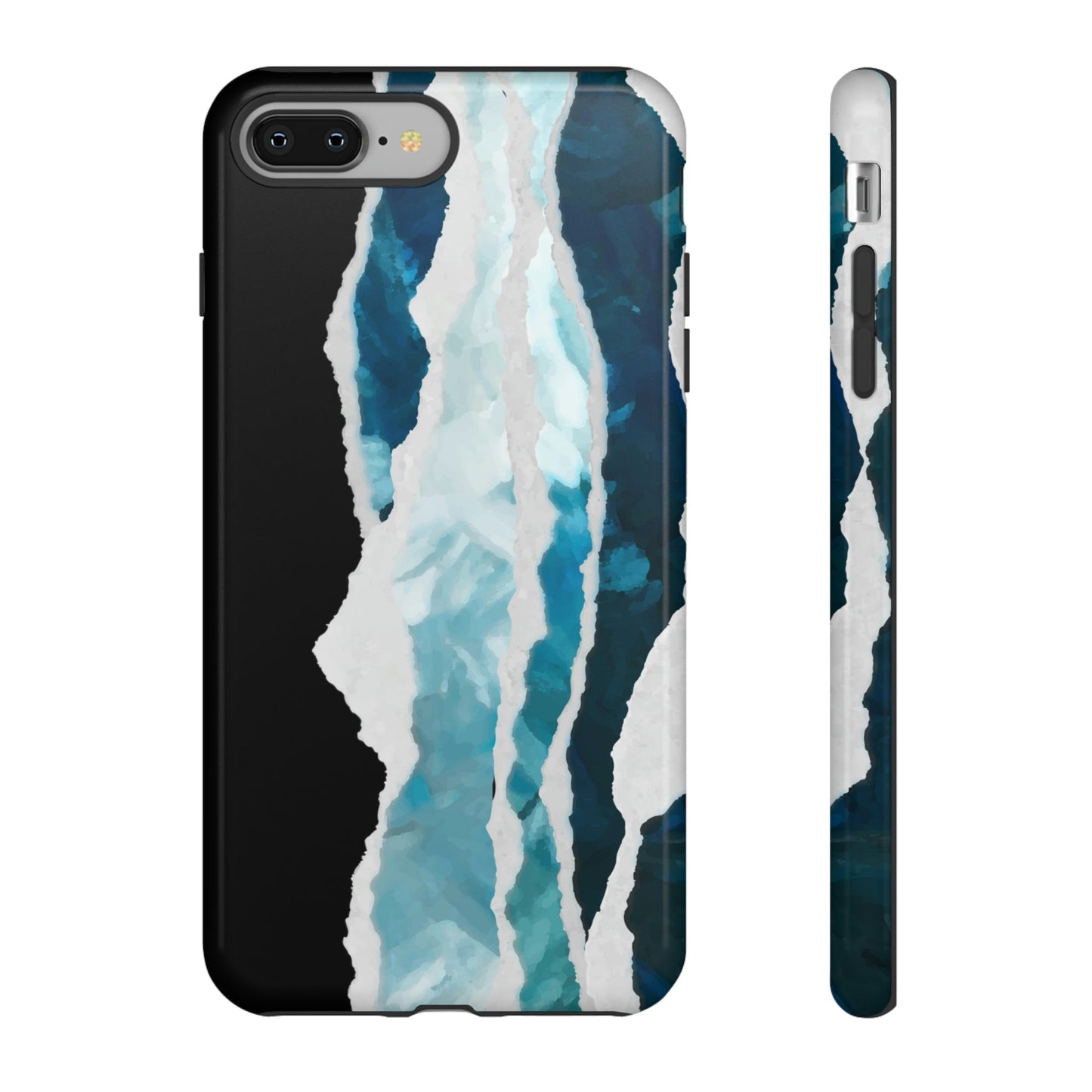 Phone Case-PAINTED WAVES | Tough-iPhone 8 Plus-Glossy-PhoneCaseBoss-Phone-Best-Phone-Cases