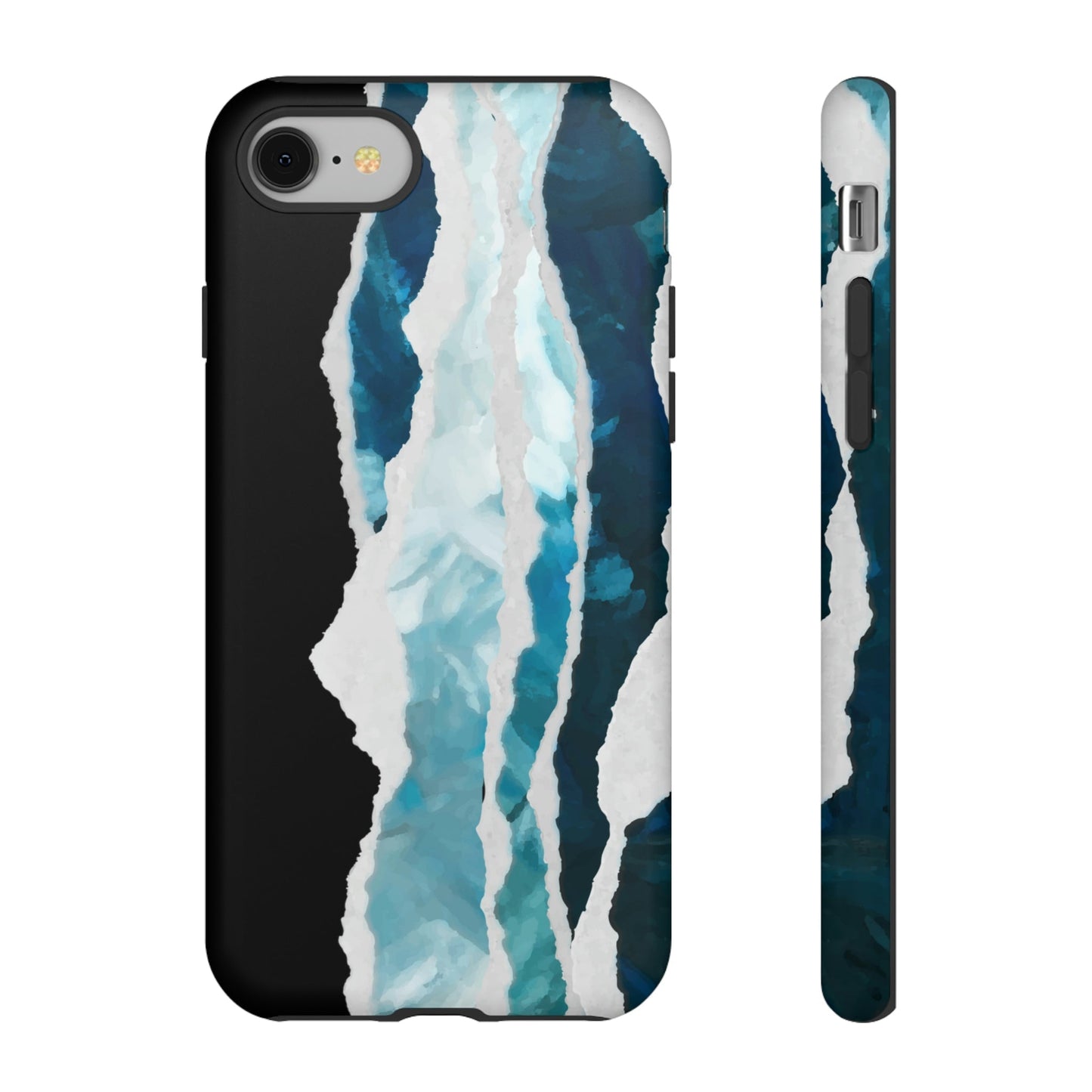 Phone Case-PAINTED WAVES | Tough-iPhone 8-Matte-PhoneCaseBoss-Phone-Best-Phone-Cases