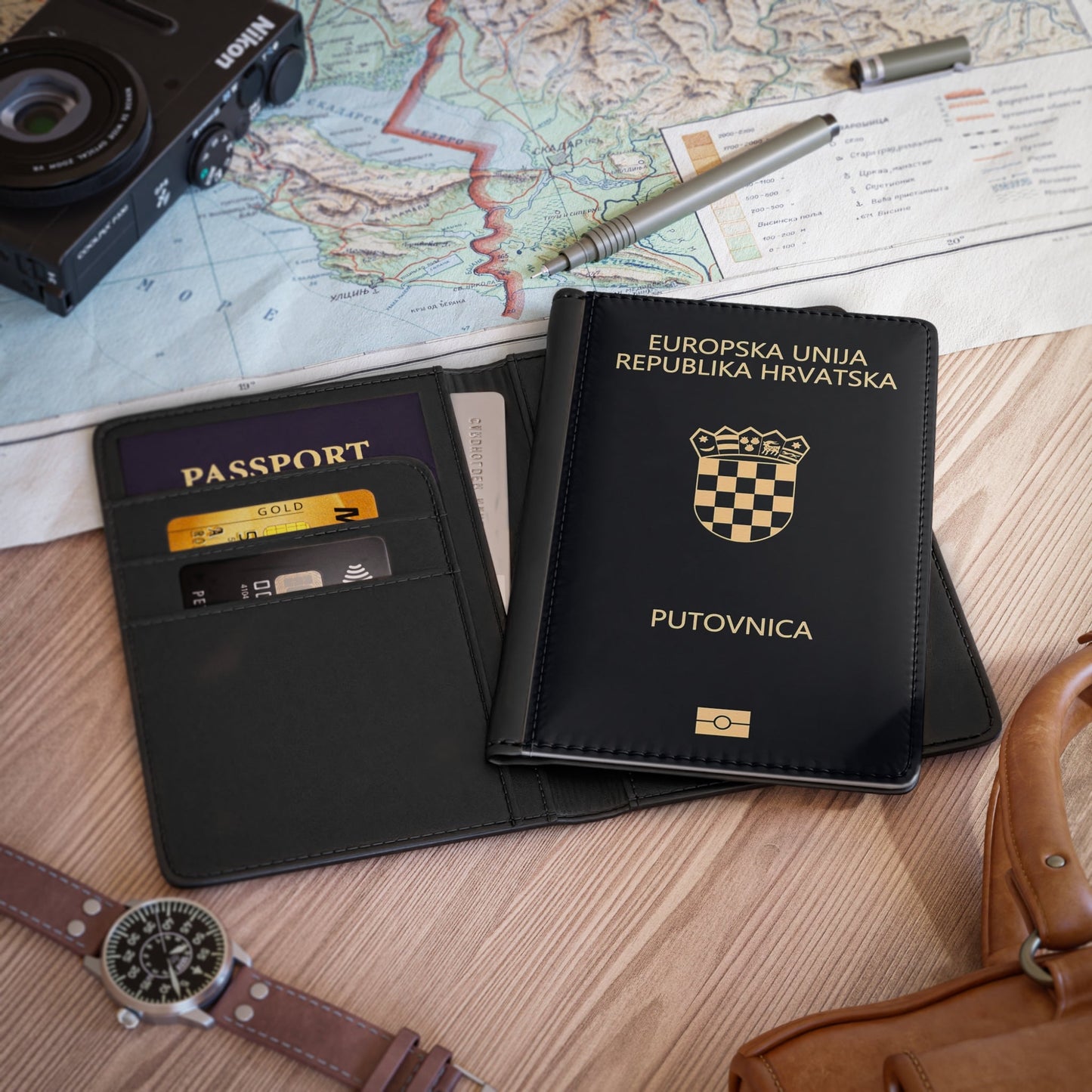 Passport Cover - Croatia-Accessories-The Whole Nother-Accessories, Croat, Croatia, Croatian, Croatian Passport, More, Passport, Summer Challenge Picks, The Whole Nother, Travel, Travel Accessories, Wallet, Yugoslavia | 3.9" x 5.8",Black,,7570751553629-Passport-Cover-Croatia-Accessories-Accessories-Croat-Croatia-Croatian-Croatian-Passport-More-Passport-Summer-Challenge-Picks-The-Whole-Nother-Travel-Travel-Accessories-Wallet-Yugoslav_864acadd-a458-447c-8a82-d27531acd4f1, PhoneCaseBoss | Image-position:4-SKU:[