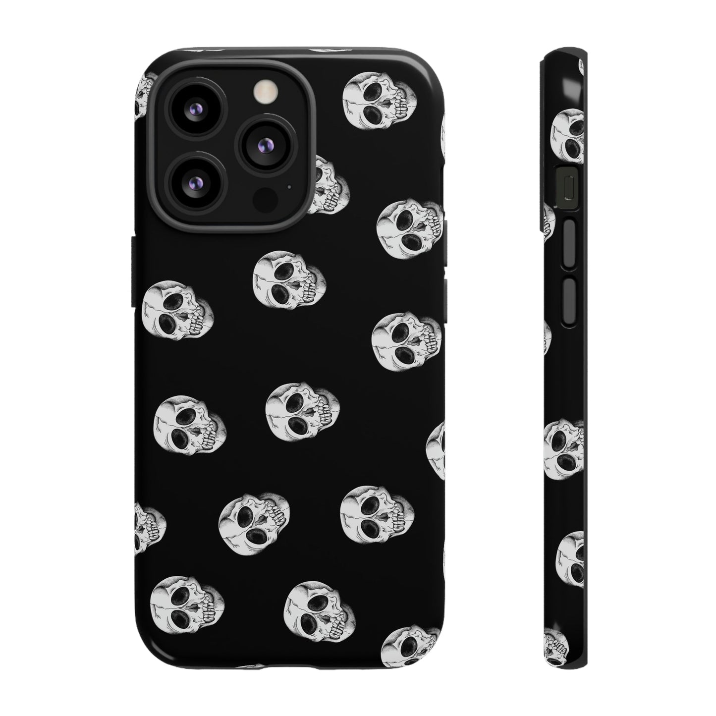 Phone Case-SKULL SHOWER | Tough-iPhone 13 Pro-Glossy-PhoneCaseBoss-Phone-Best-Phone-Cases