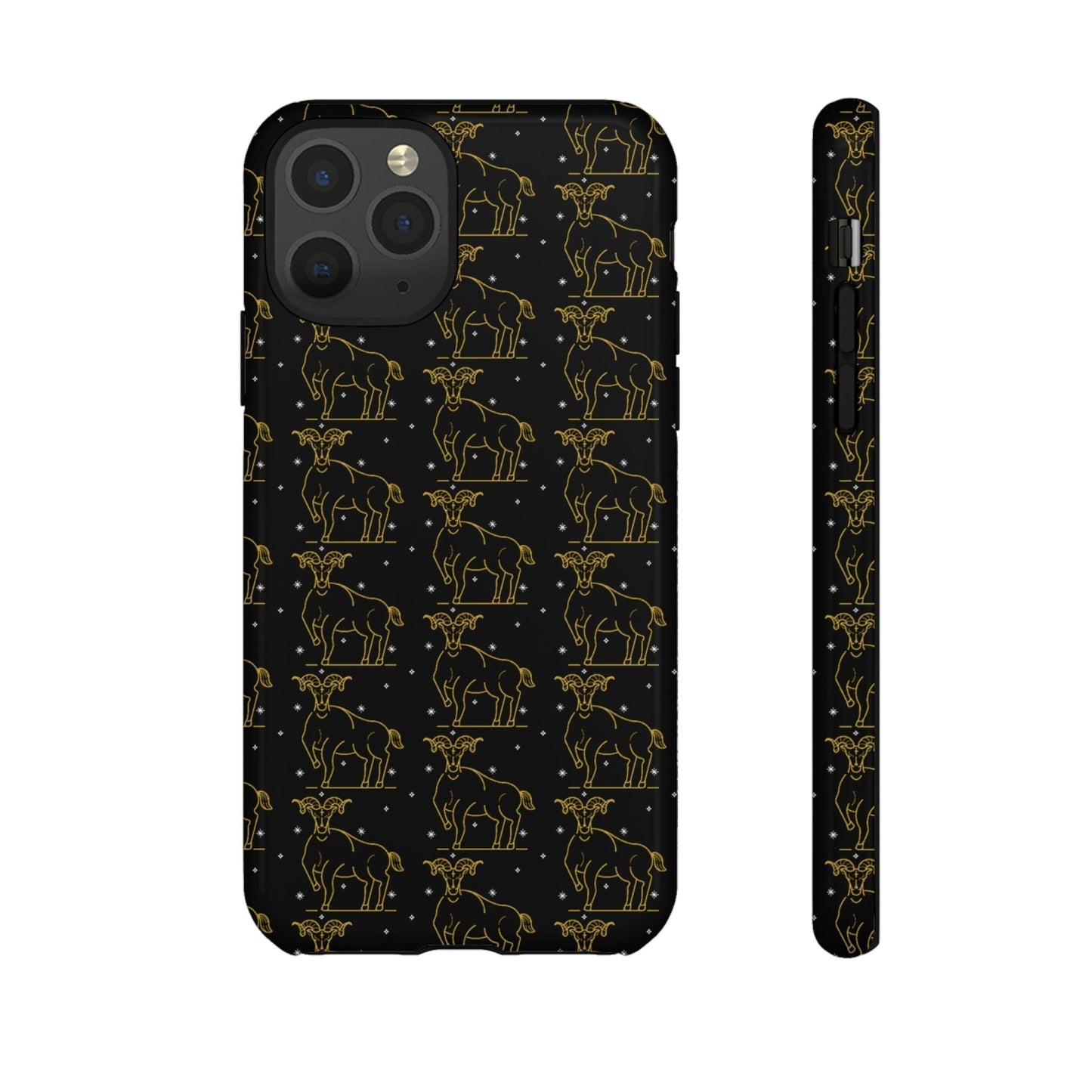 Phone Case-TAURUS PATTERN | Tough-iPhone 11 Pro-Glossy-PhoneCaseBoss-Phone-Best-Phone-Cases