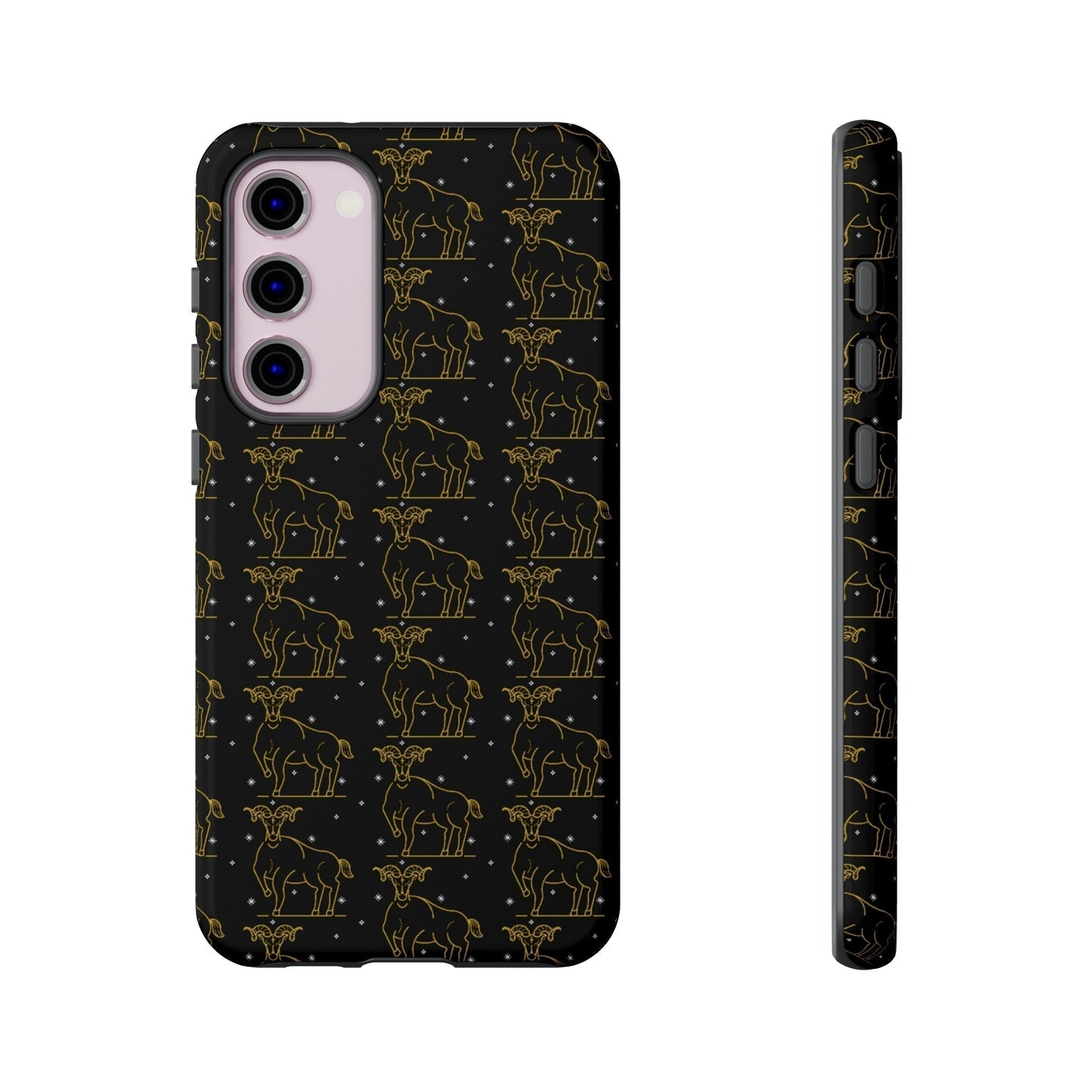 Phone Case-TAURUS PATTERN | Tough-Samsung Galaxy S23 Plus-Glossy-PhoneCaseBoss-Phone-Best-Phone-Cases