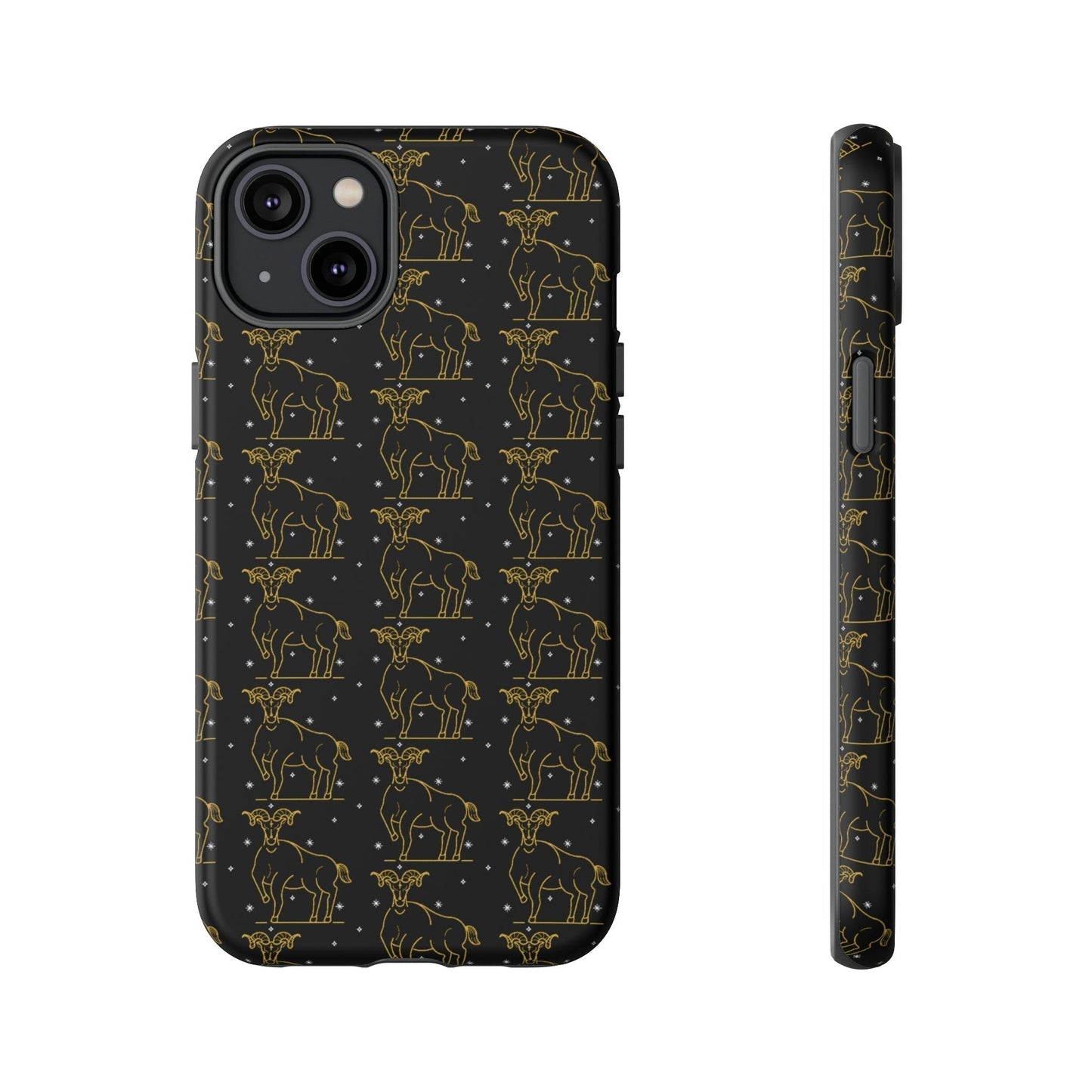 Phone Case-TAURUS PATTERN | Tough-iPhone 14 Plus-Matte-PhoneCaseBoss-Phone-Best-Phone-Cases