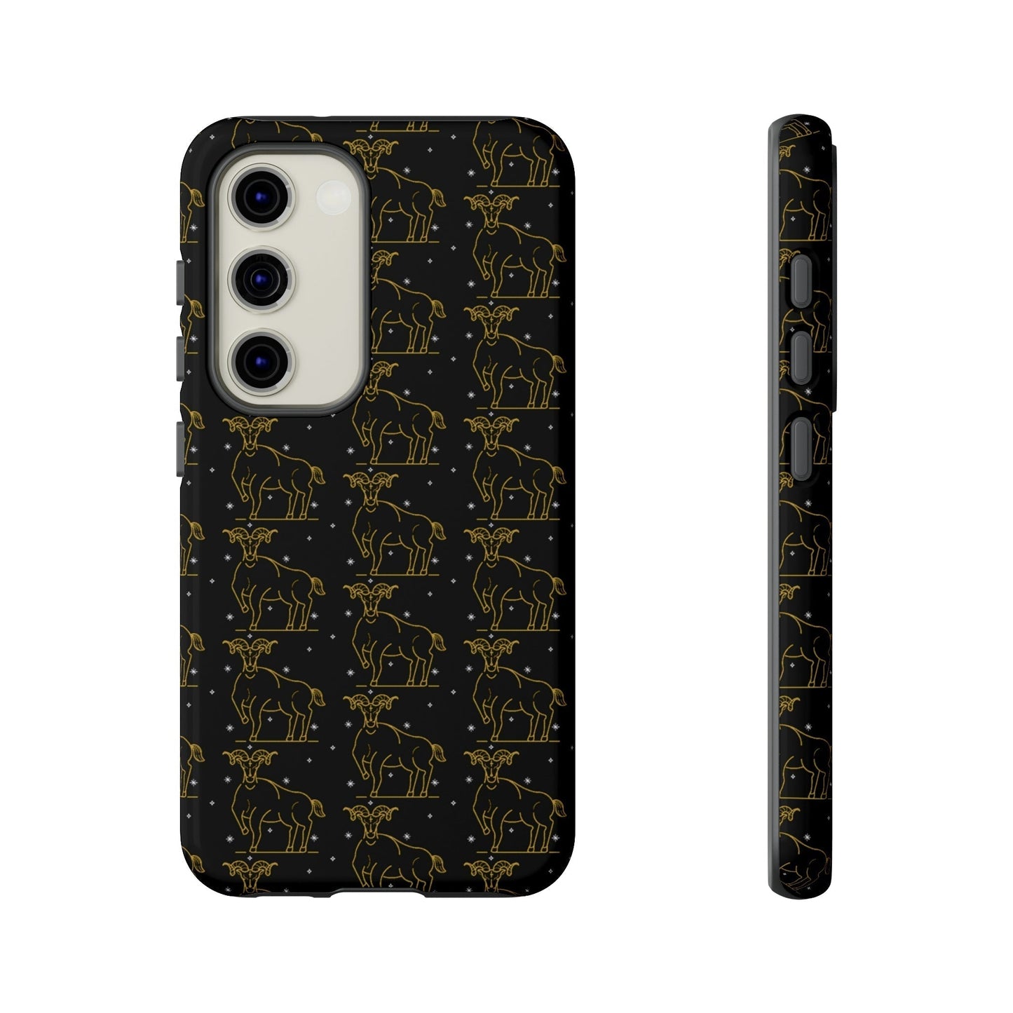Phone Case-TAURUS PATTERN | Tough-Samsung Galaxy S23-Glossy-PhoneCaseBoss-Phone-Best-Phone-Cases