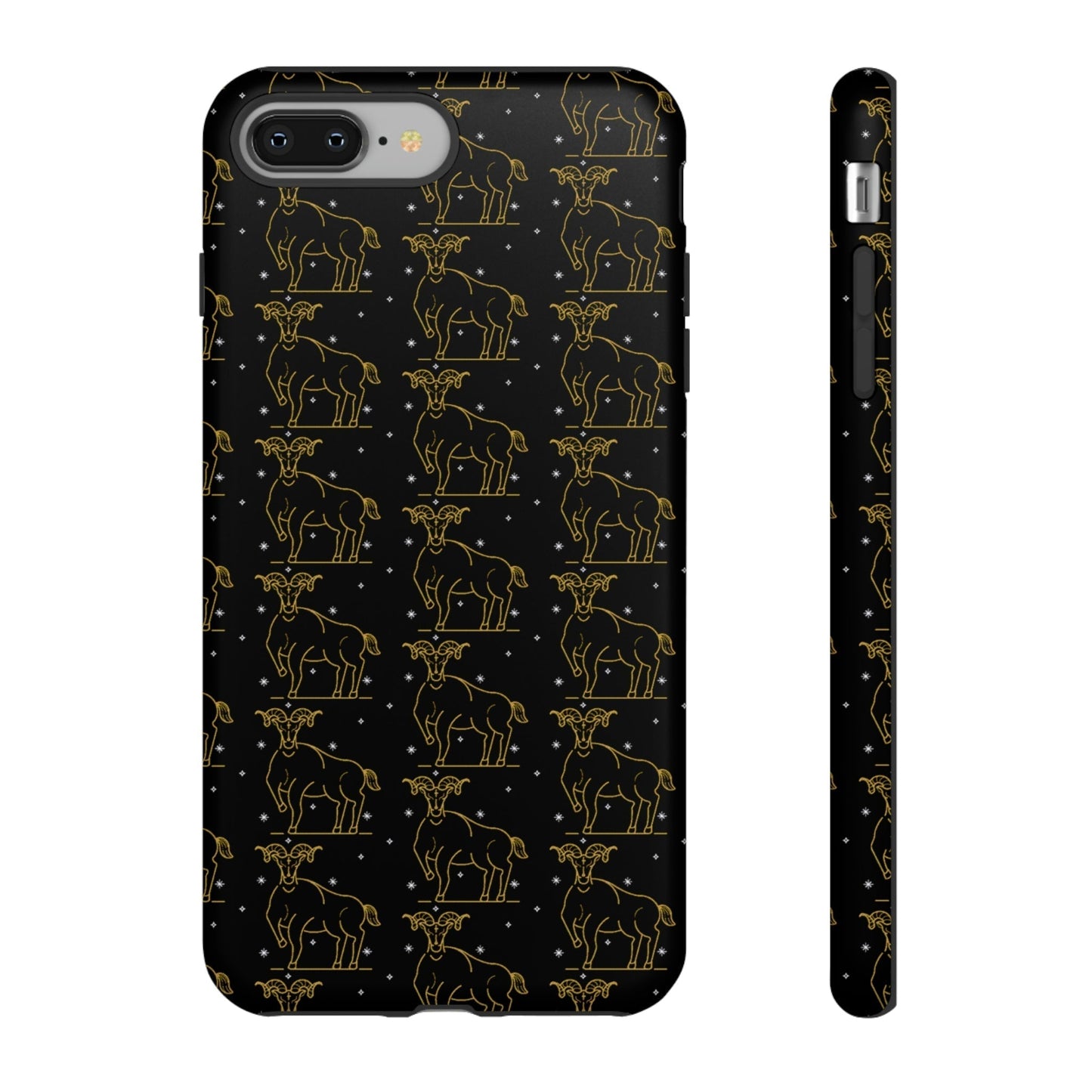 Phone Case-TAURUS PATTERN | Tough-iPhone 8 Plus-Matte-PhoneCaseBoss-Phone-Best-Phone-Cases