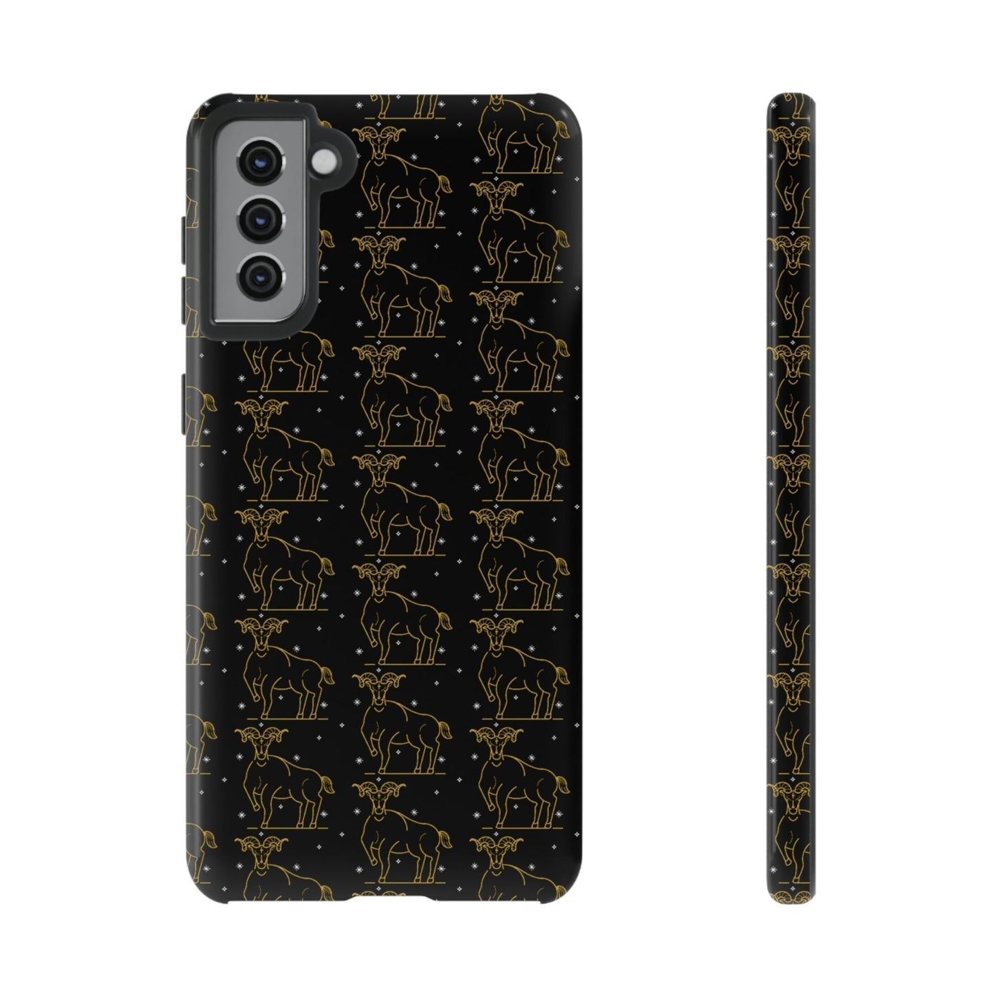 Phone Case-TAURUS PATTERN | Tough-Samsung Galaxy S21 Plus-Glossy-PhoneCaseBoss-Phone-Best-Phone-Cases