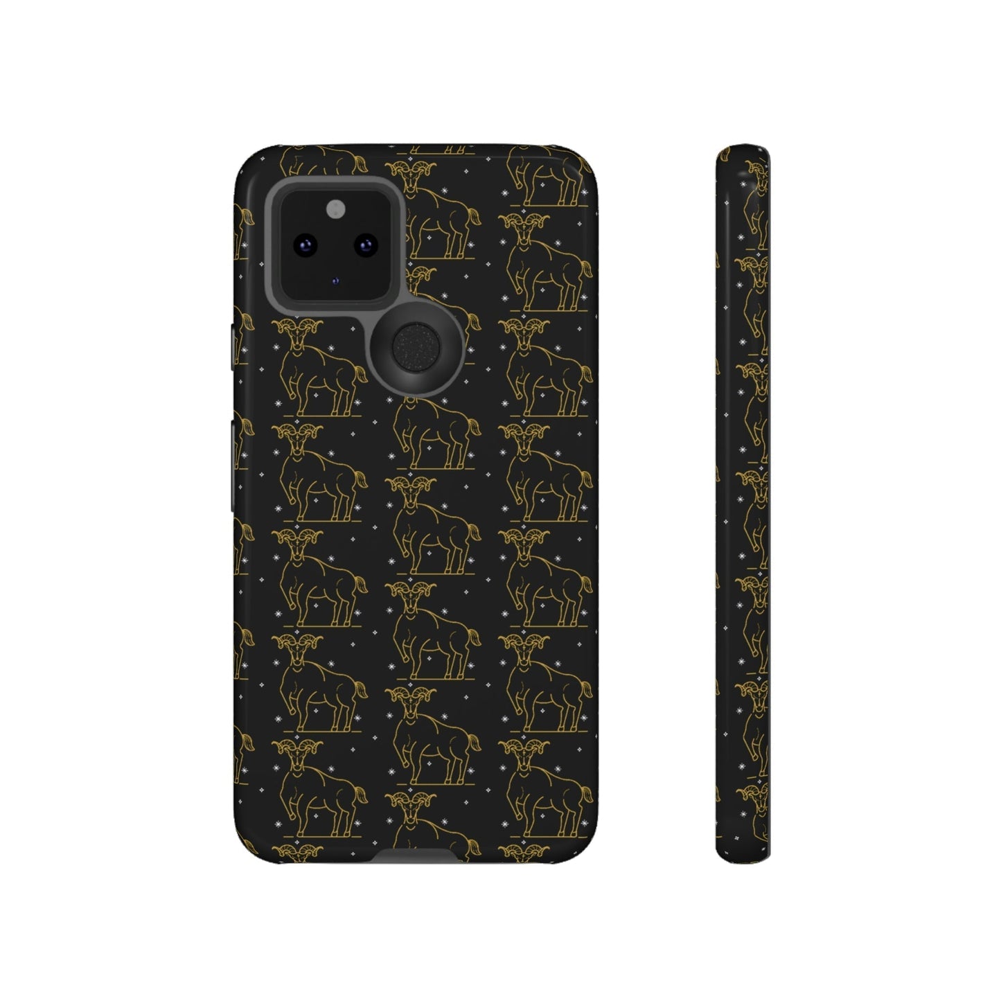 Phone Case-TAURUS PATTERN | Tough-Google Pixel 5 5G-Glossy-PhoneCaseBoss-Phone-Best-Phone-Cases