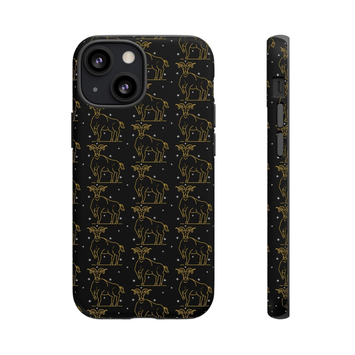 Phone Case-TAURUS PATTERN | Tough-iPhone 13 Mini-Matte-PhoneCaseBoss-Phone-Best-Phone-Cases