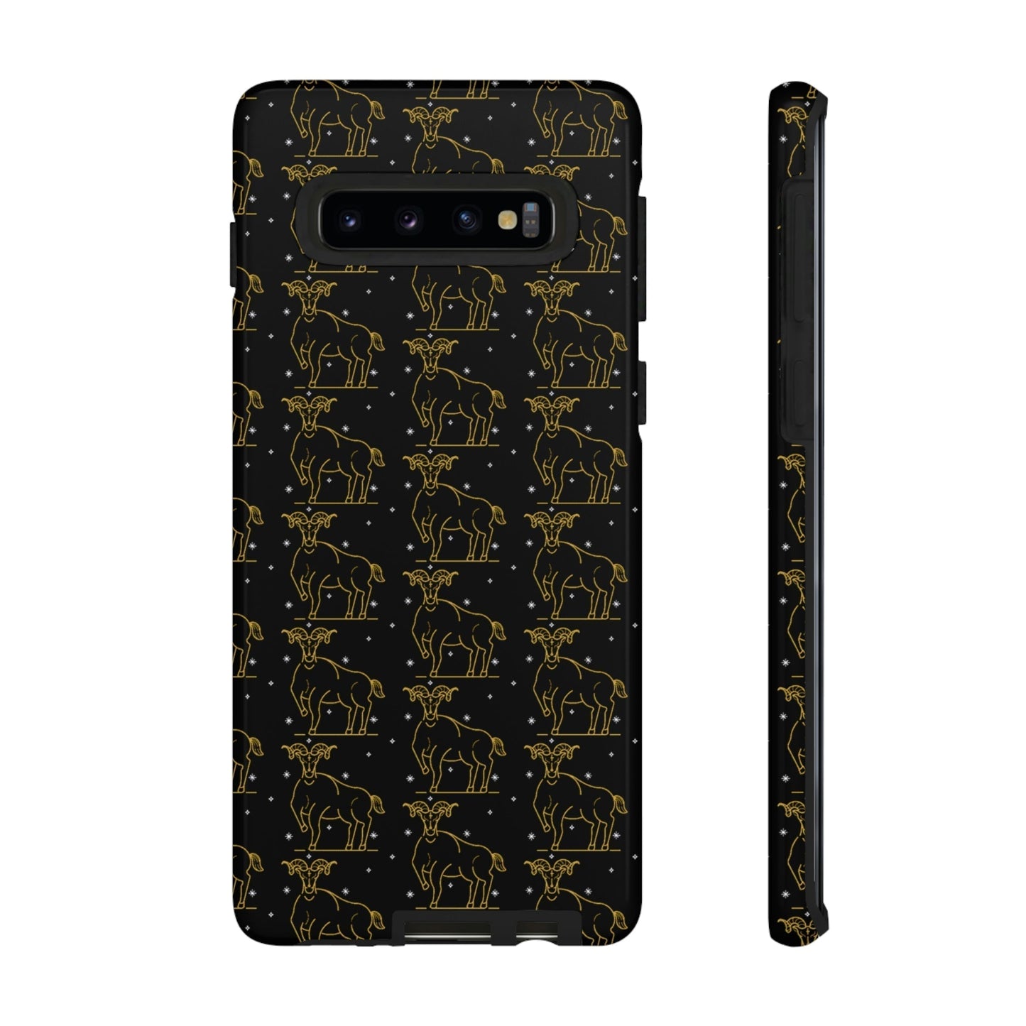 Phone Case-TAURUS PATTERN | Tough-Samsung Galaxy S10-Glossy-PhoneCaseBoss-Phone-Best-Phone-Cases