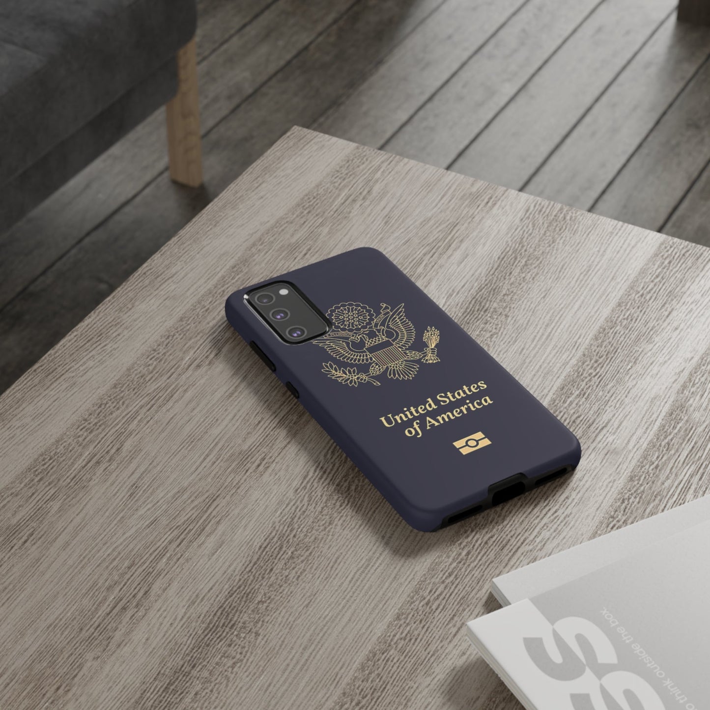 Phone Case-United States Passort | Tough-PhoneCaseBoss-Phone-Best-Phone-Cases