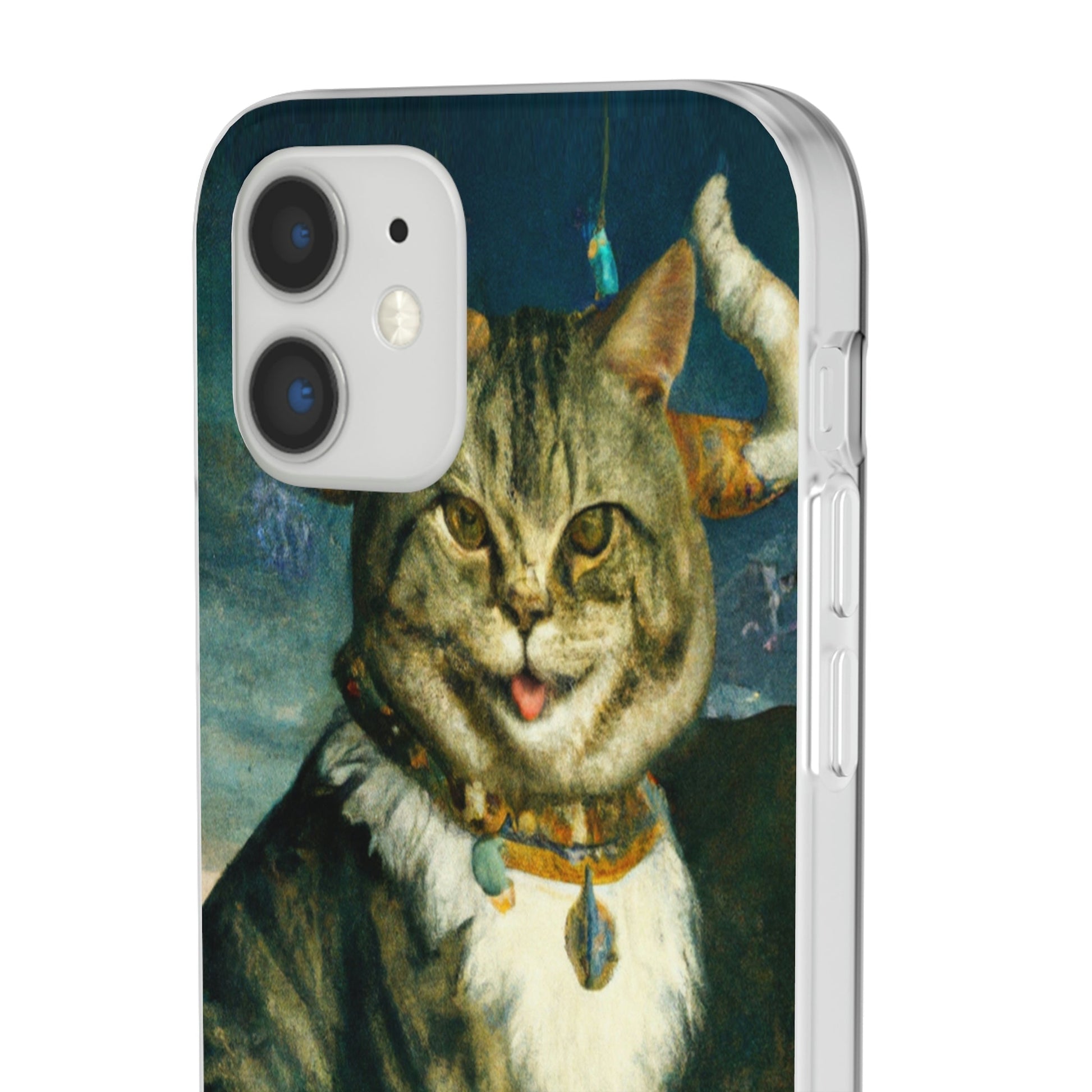 Phone Case-VICTORIAN MEOW | Flex-PhoneCaseBoss-Phone-Best-Phone-Cases