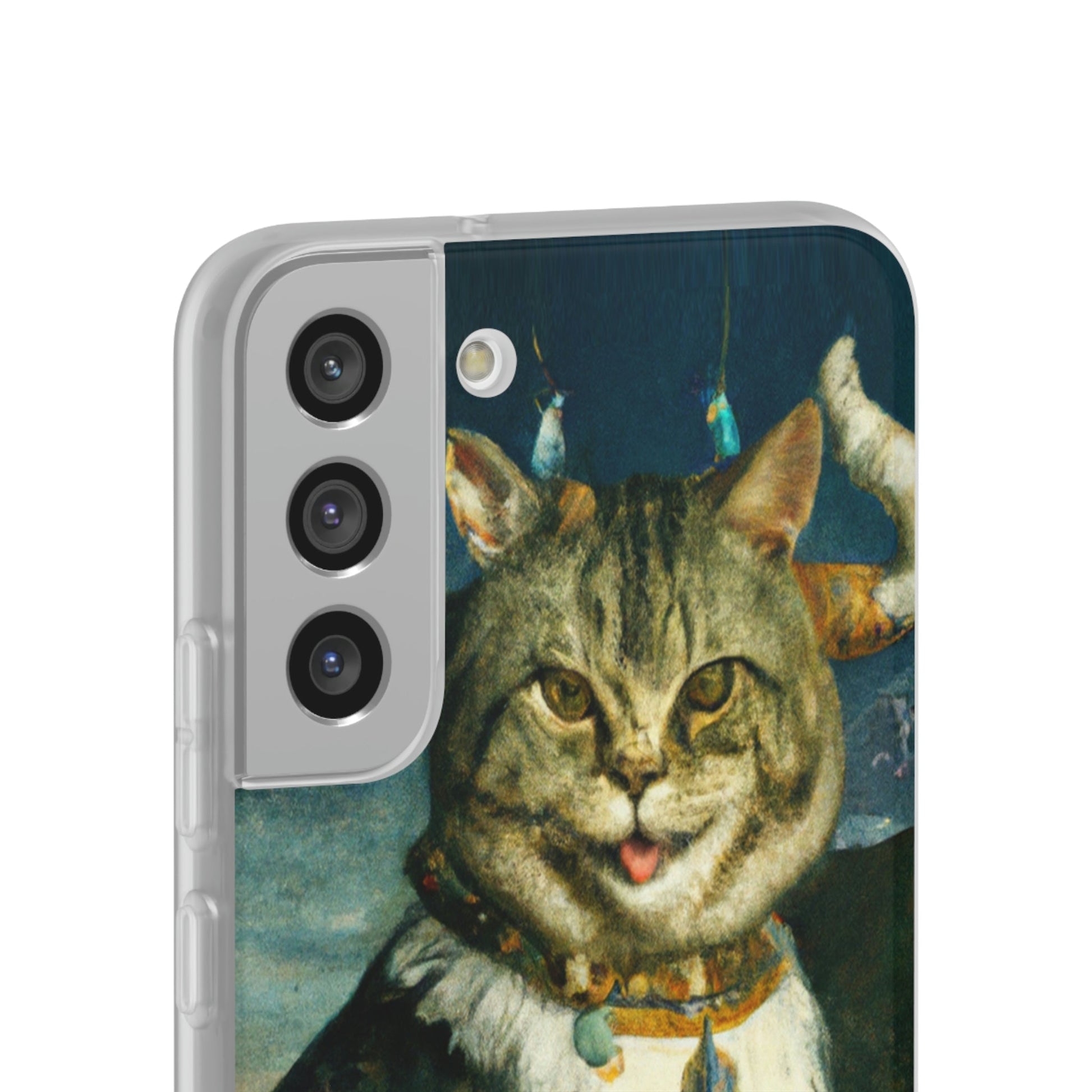 Phone Case-VICTORIAN MEOW | Flex-PhoneCaseBoss-Phone-Best-Phone-Cases
